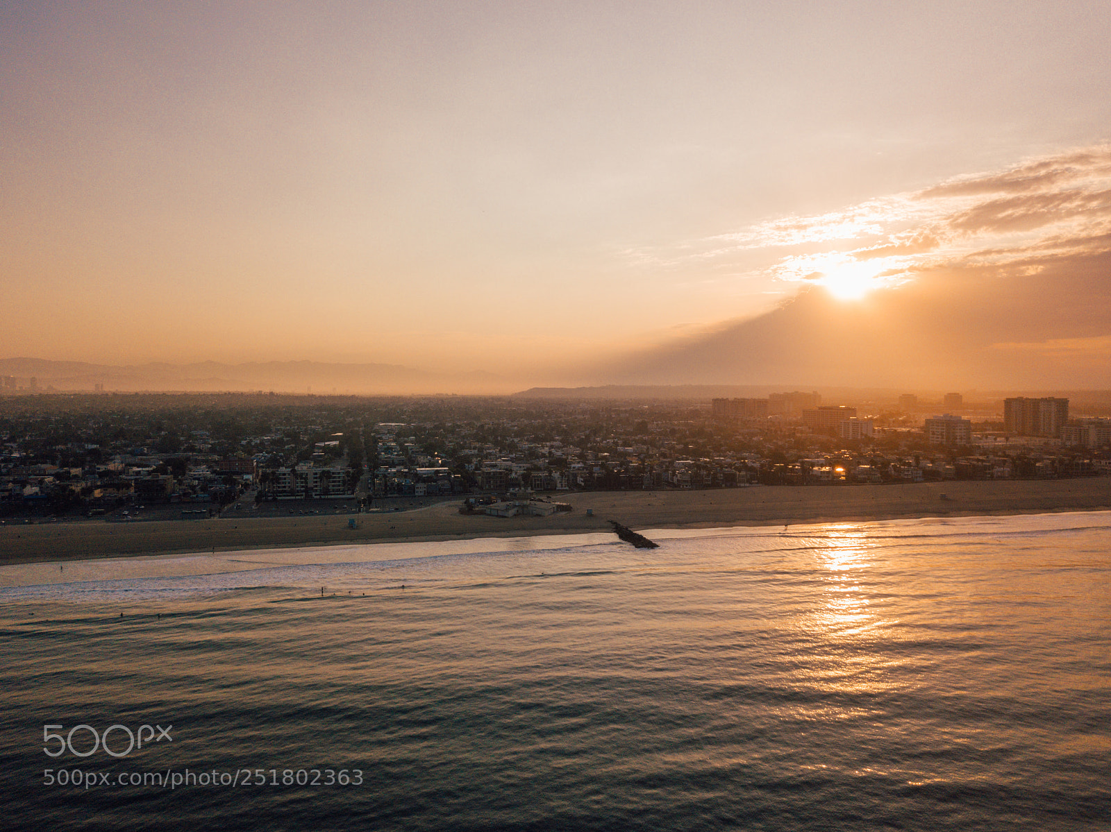 DJI FC220 sample photo. Early morning aerial sunrise photography