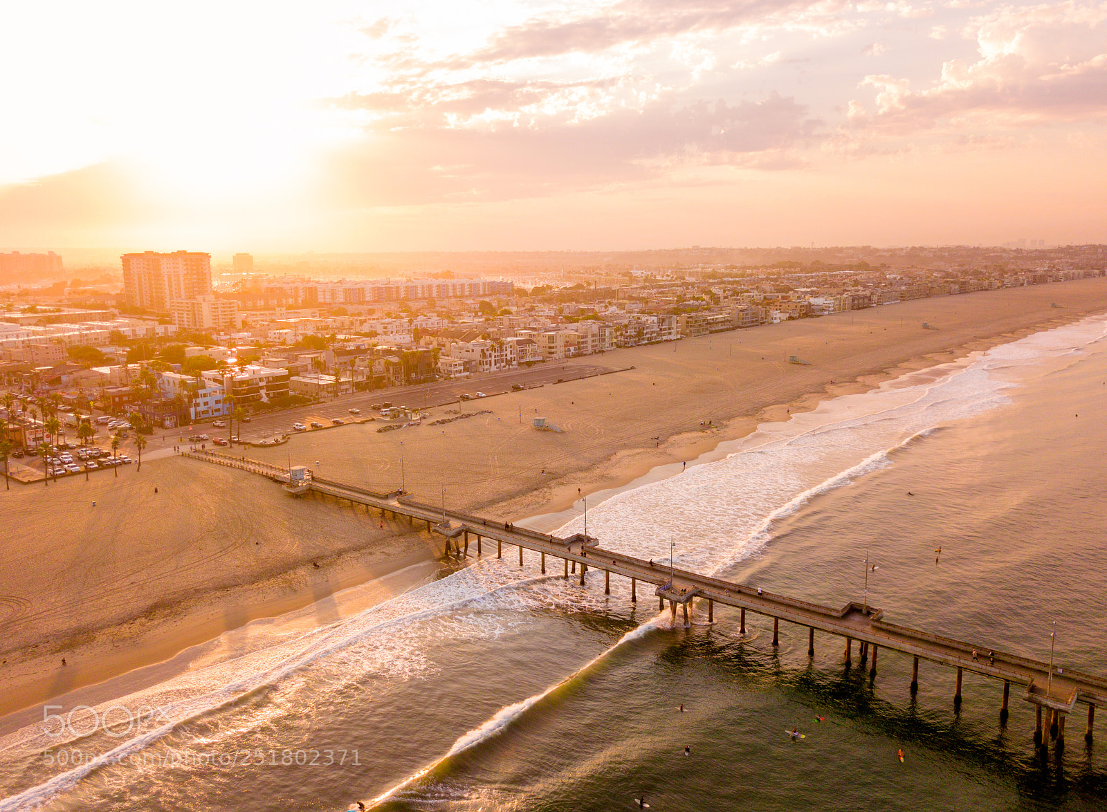 DJI FC220 sample photo. Early morning aerial sunrise photography