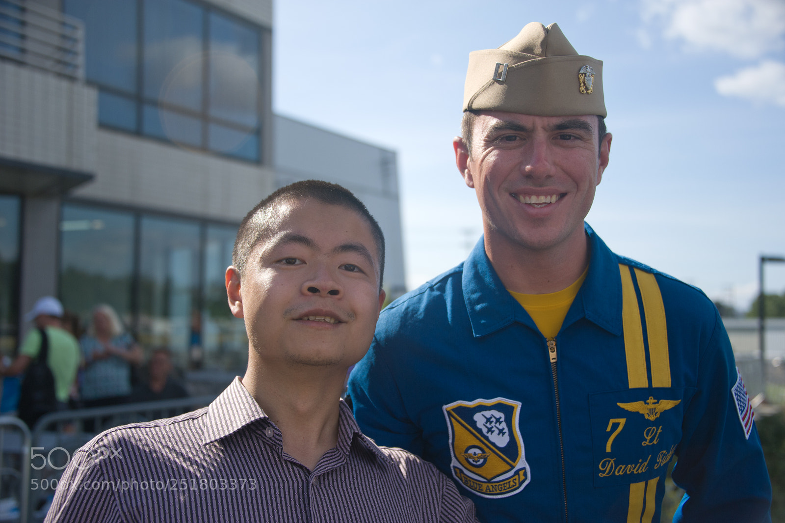 Nikon D700 sample photo. Me with blue angels photography