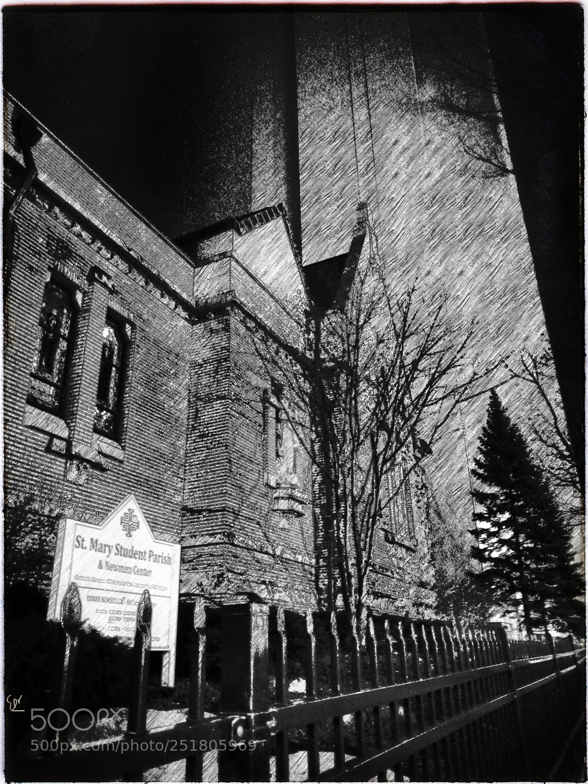 HUAWEI honor 6x sample photo. Saint mary's church photography