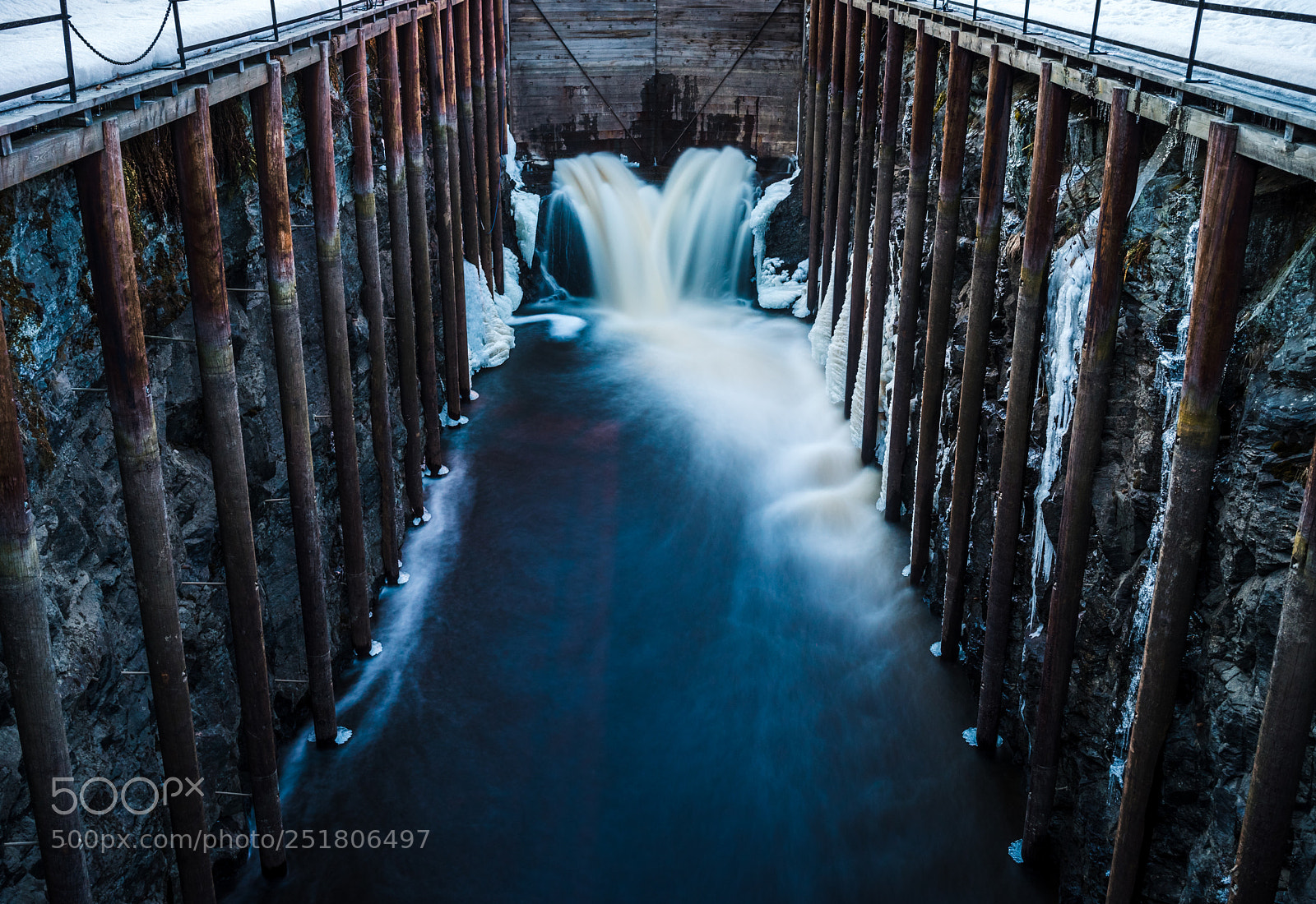 Sony a7 sample photo. Water dam photography