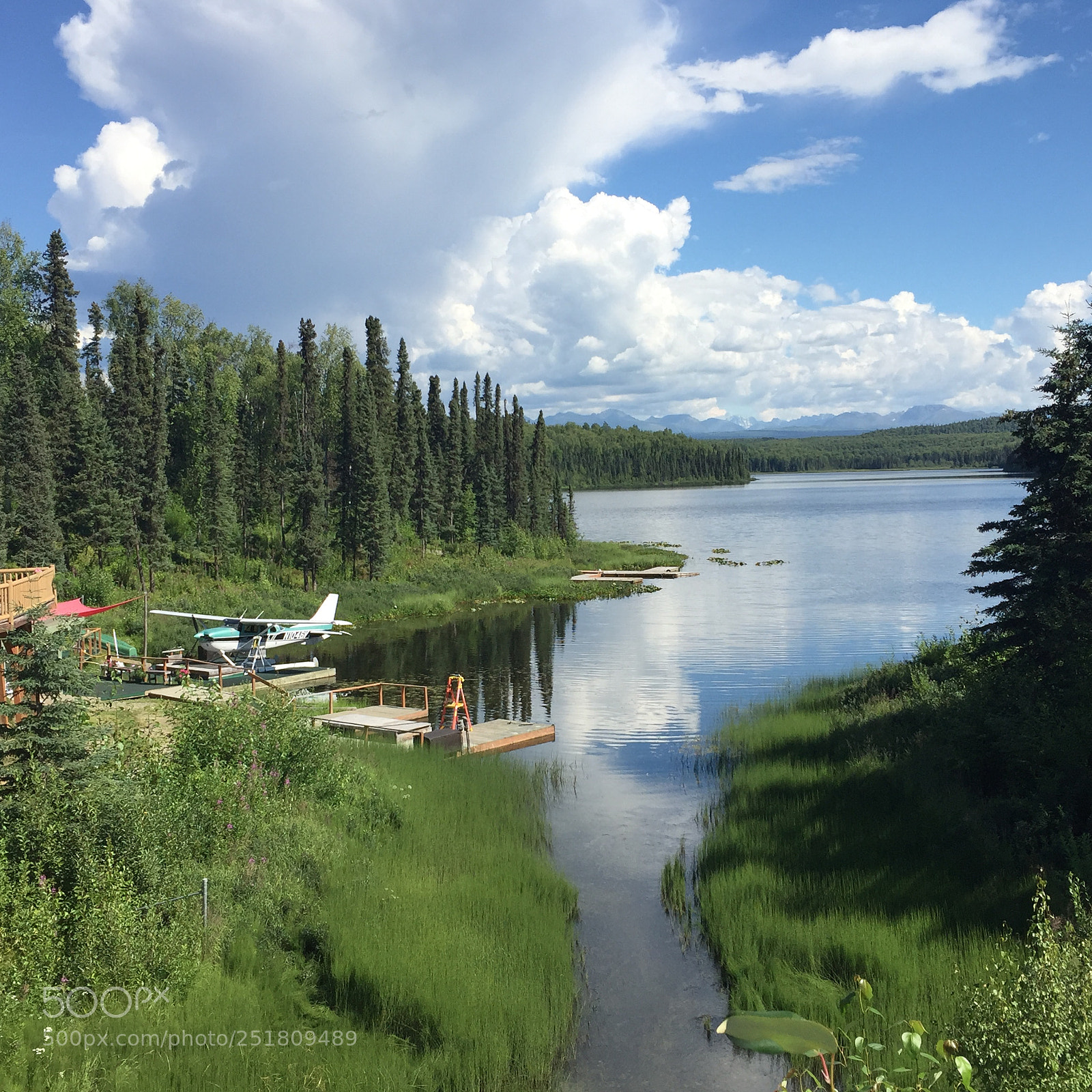 Apple iPhone 6 sample photo. Float plane near talkeetna photography