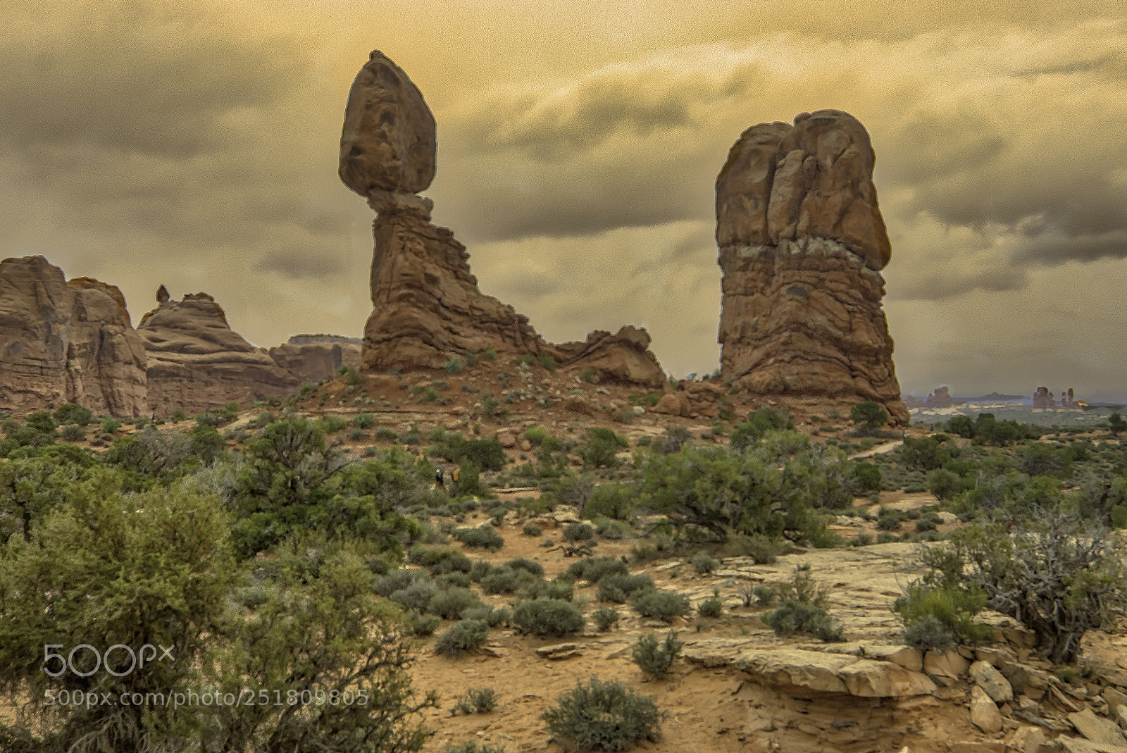 Nikon D7200 sample photo. Arches national park balanced photography
