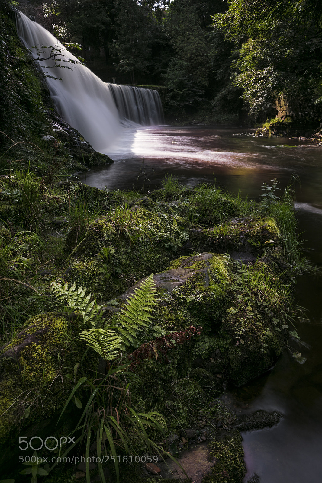 Canon EOS 5DS R sample photo. Dean village weir photography