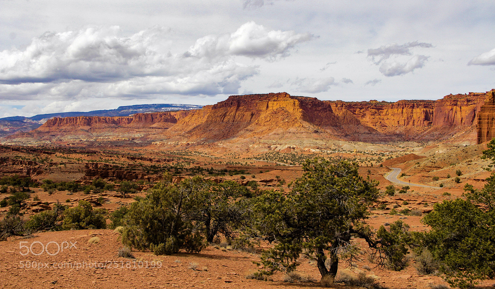 Canon EOS 60D sample photo. Mountain at capitol reef  photography