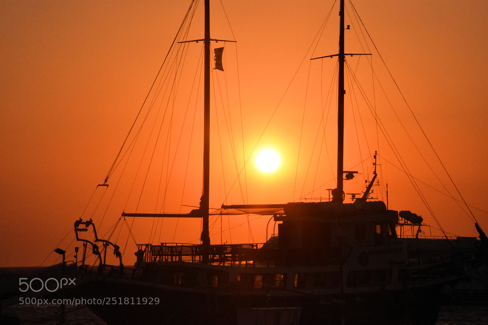 Nikon D3300 sample photo. Sailboat by sunset in photography