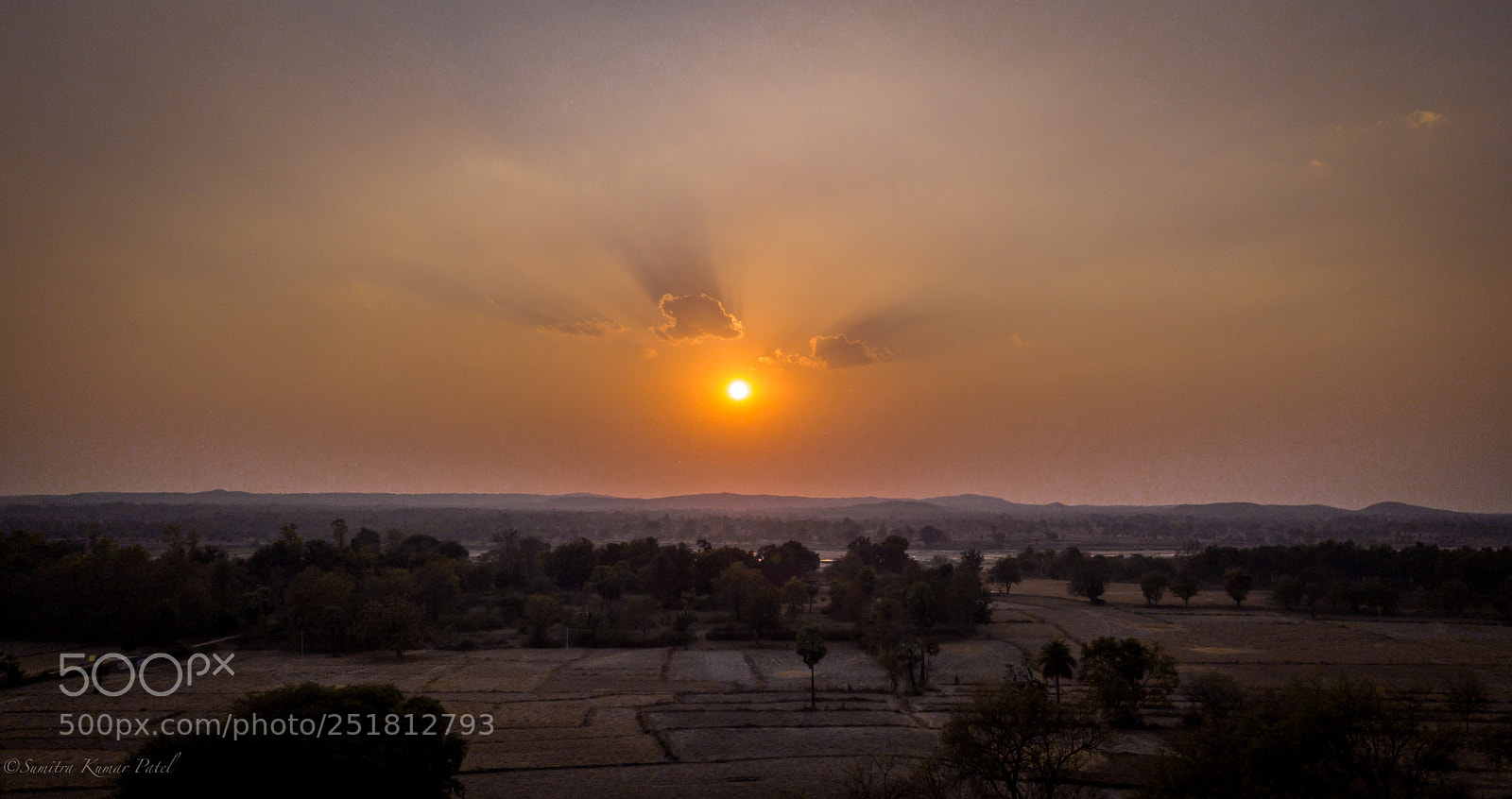 DJI FC220 sample photo. Sun set photography