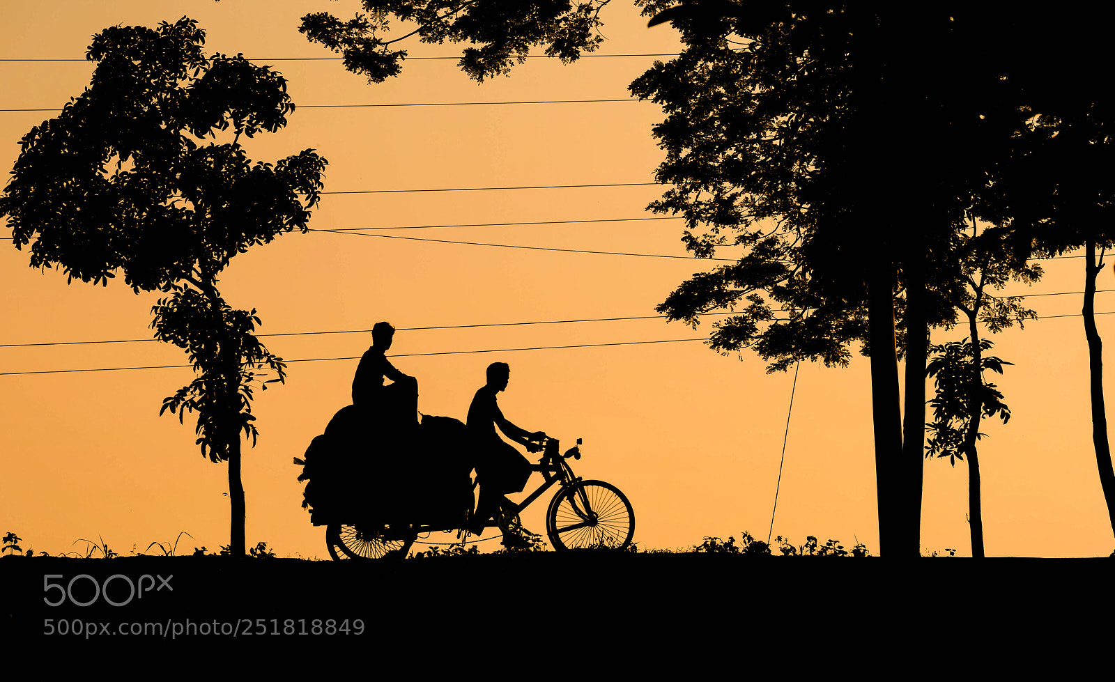 Fujifilm X-T2 sample photo. Trishaw photography