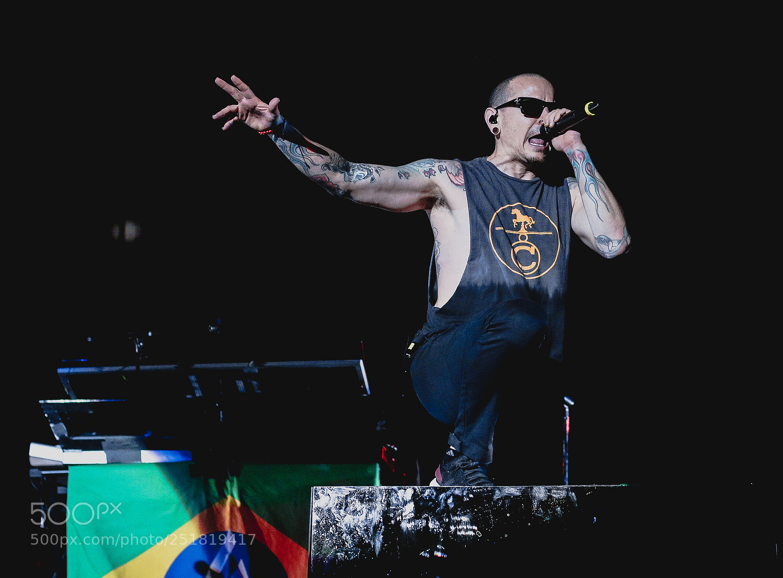 Canon EOS 70D sample photo. Linkin park - maximus photography