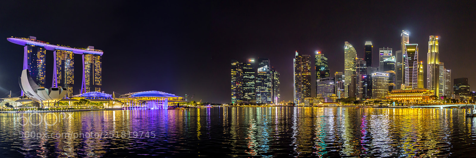 Sony a5100 sample photo. Marina bay singapore photography