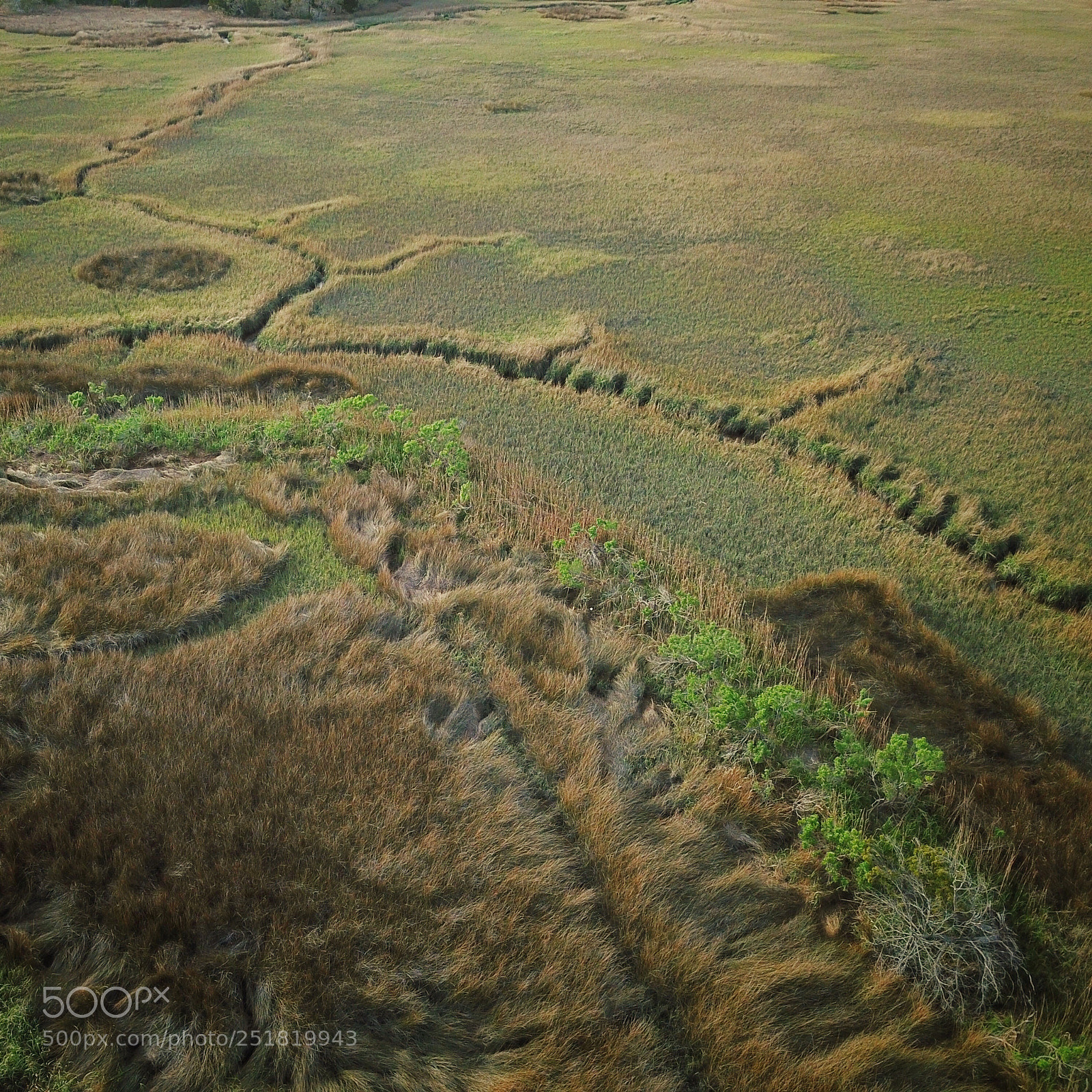 DJI FC220 sample photo. Charleston marsh photography