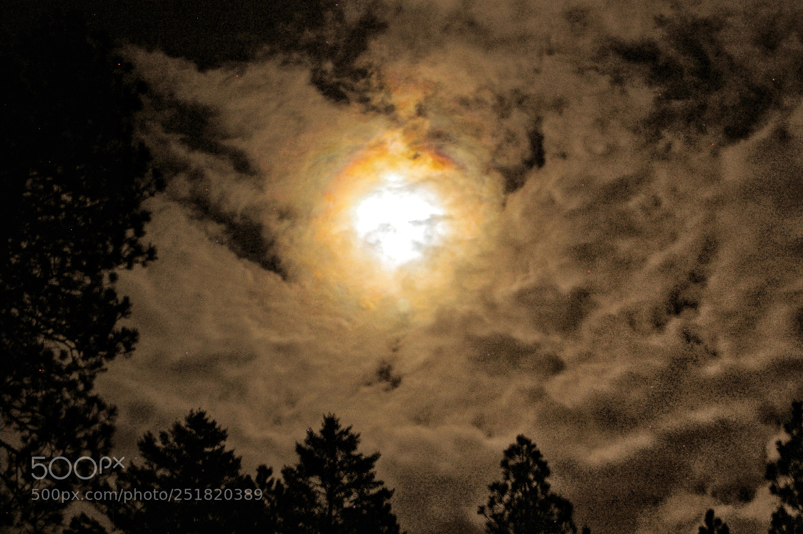 Nikon D40 sample photo. Super moon photography