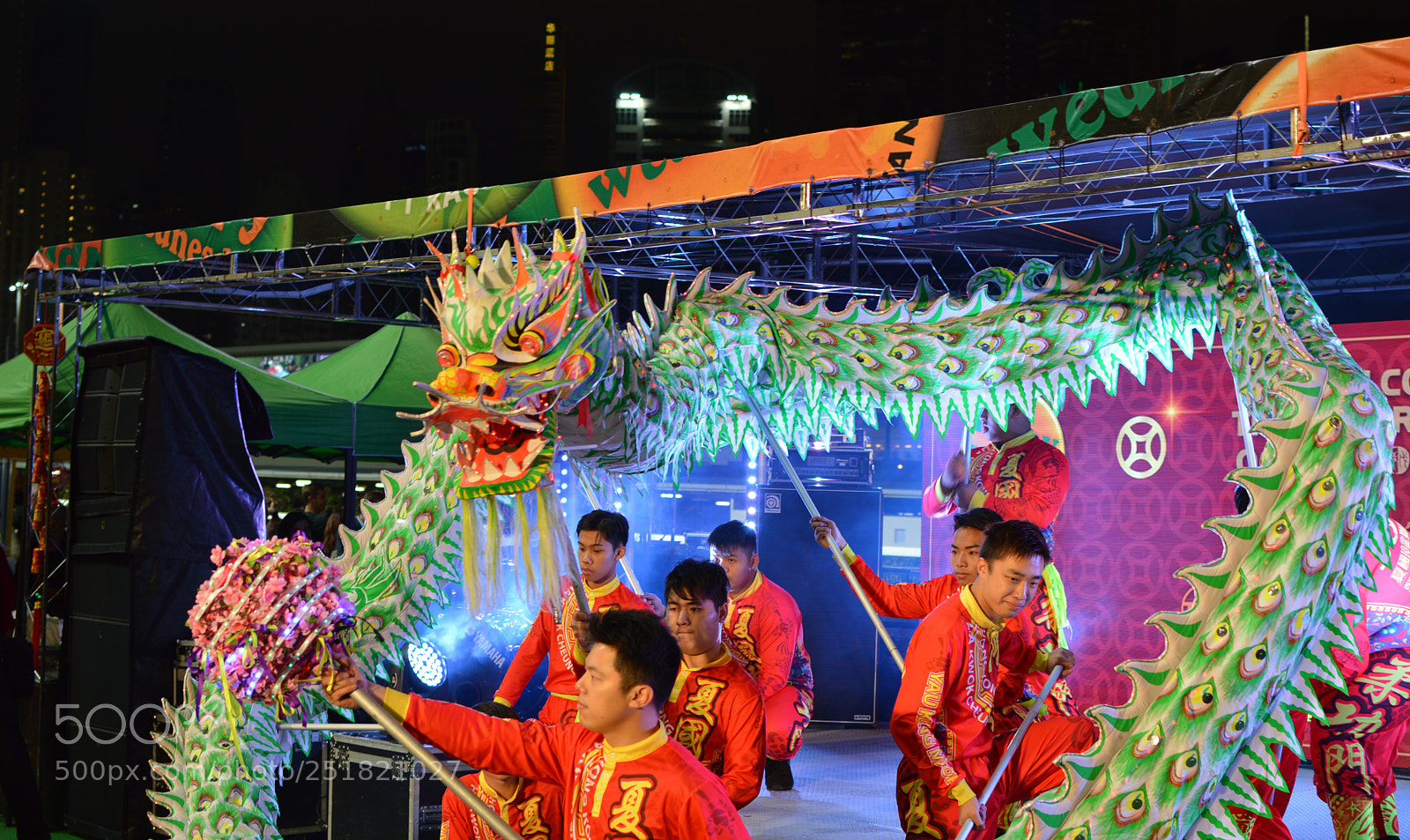 Nikon D3200 + Nikon AF-S DX Nikkor 35mm F1.8G sample photo. Chinese dragon on display photography