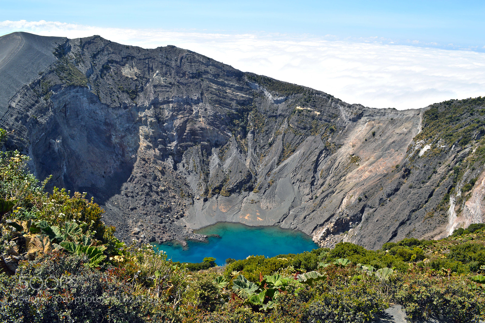 Nikon D3200 sample photo. Irazu volcano, costa rica photography
