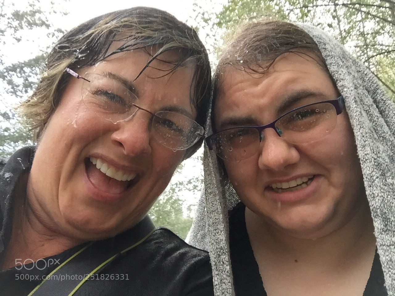 Apple iPhone 6 sample photo. Caught in a downpour photography