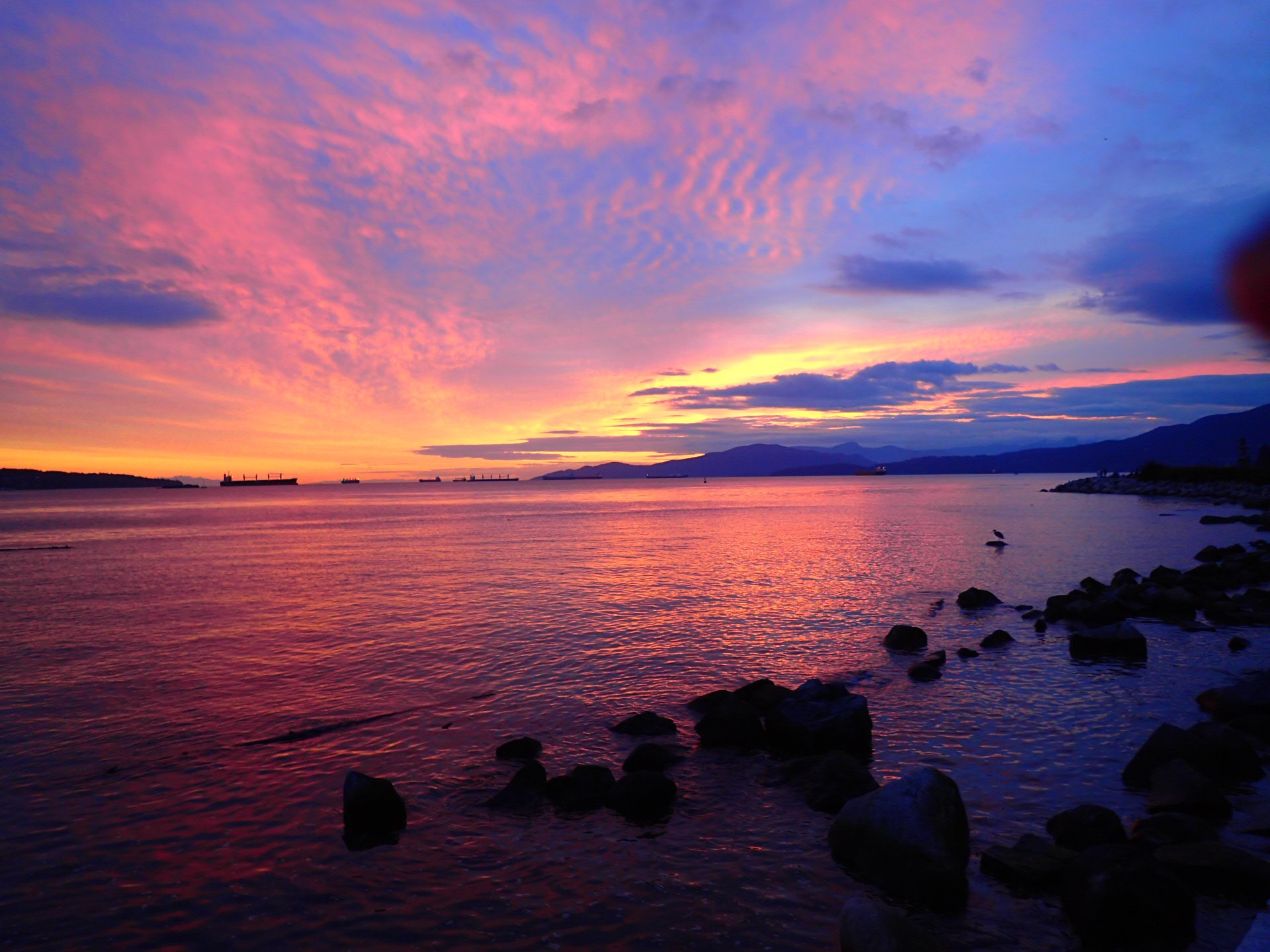 Olympus TG-3 sample photo. English bay, vancouver photography