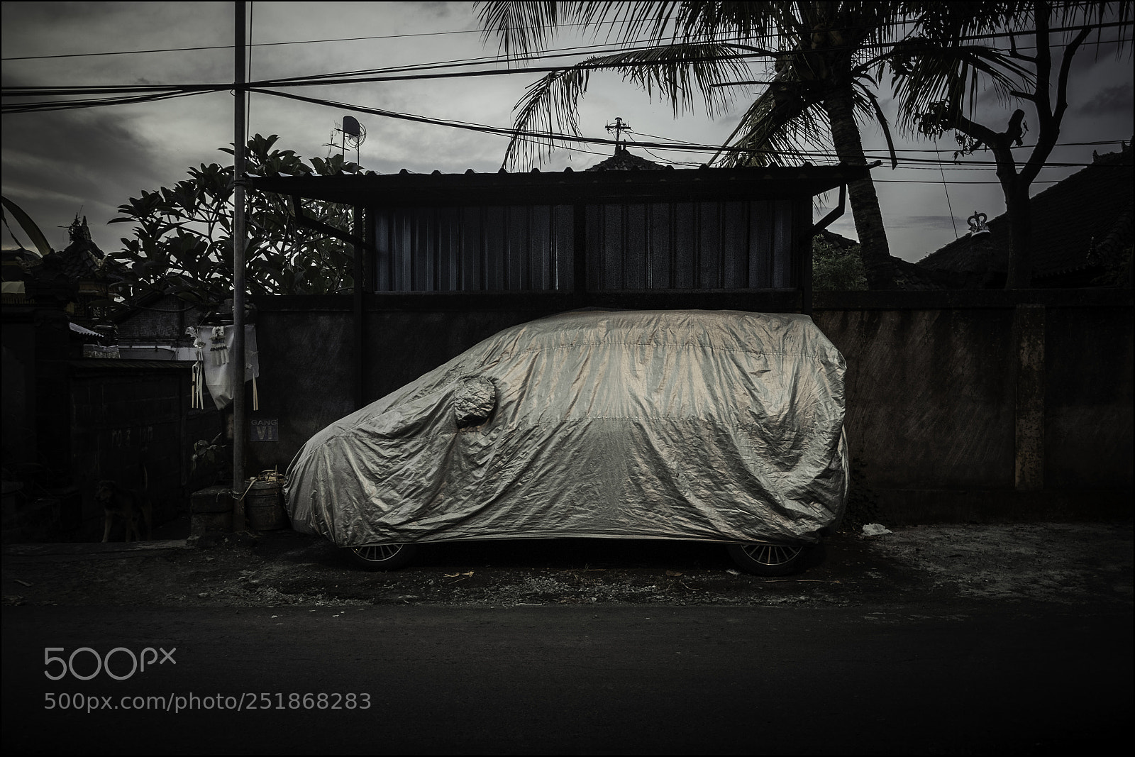Fujifilm X-T1 sample photo. Parked for the night photography