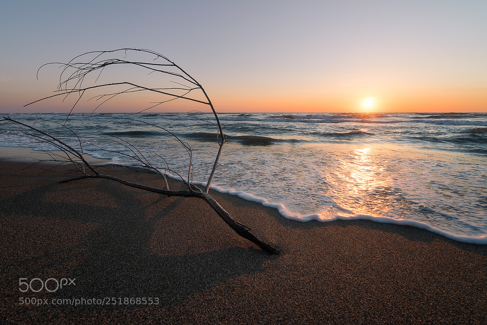Sony a7S sample photo. Sunset of the sea photography