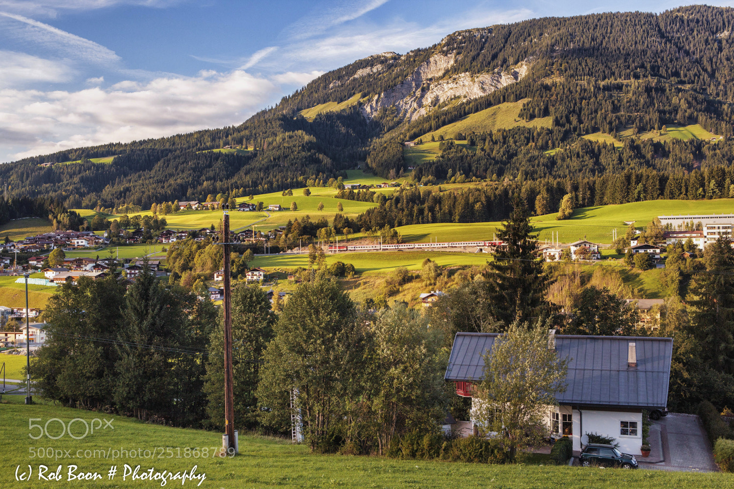 Canon EOS 5D Mark II sample photo. Fieberbrunn sunset 4 photography