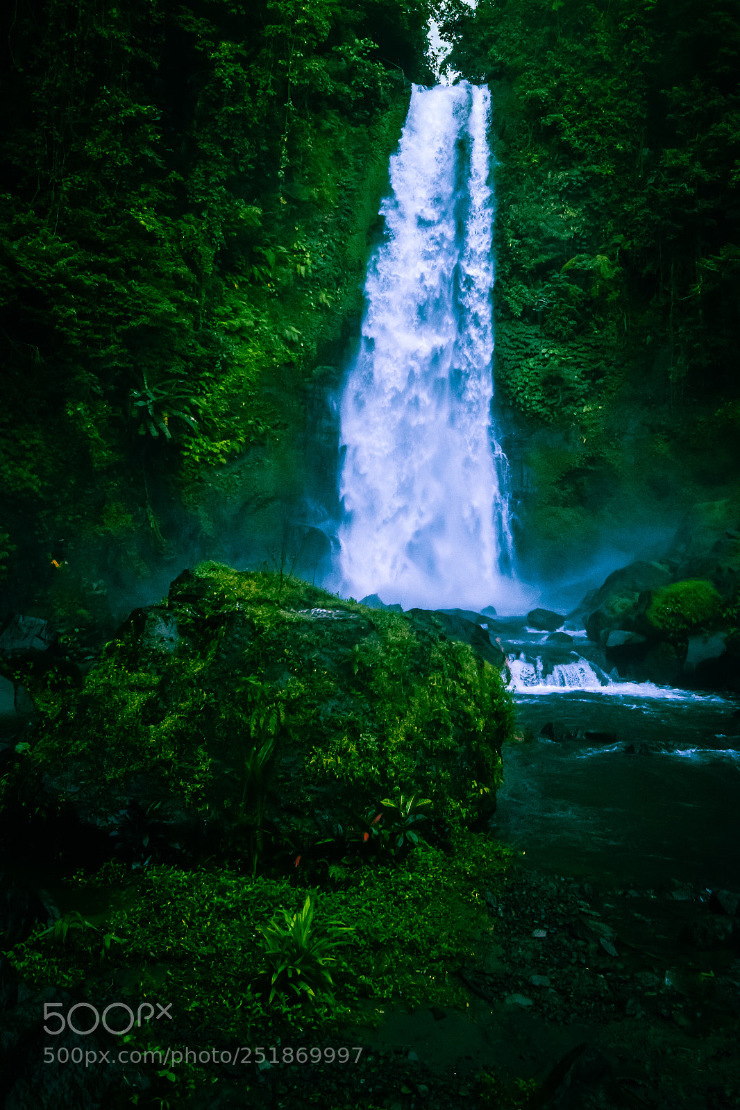 Nikon D3300 sample photo. Gitgit waterfall - bali photography