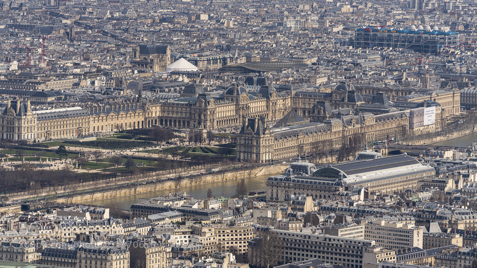 Sony a7R III sample photo. The louvre & centre pompidou photography