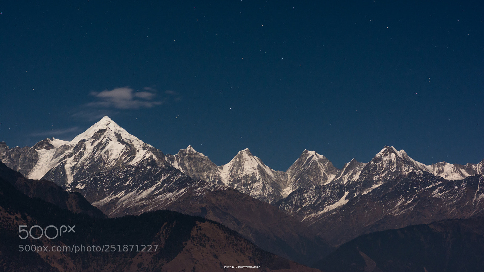Nikon D7100 sample photo. Panchchuli peaks photography