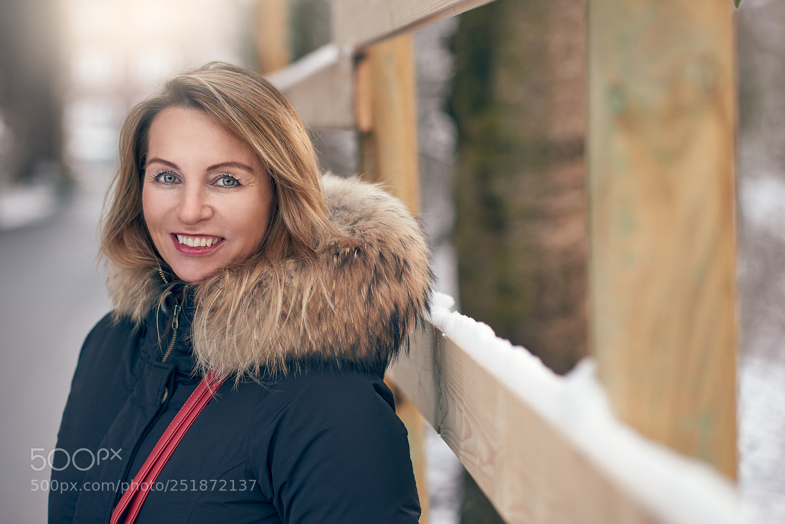 Nikon D800 sample photo. Attractive happy woman standing photography