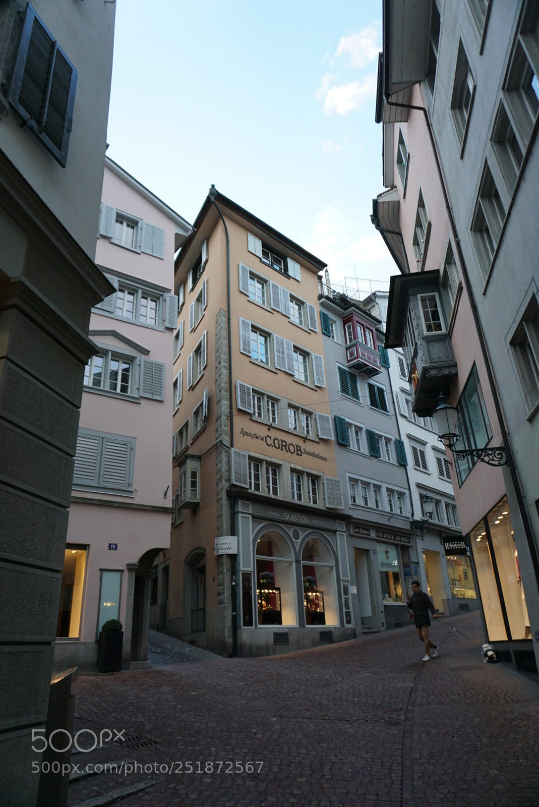 Sony a6000 sample photo. Zürich old town photography