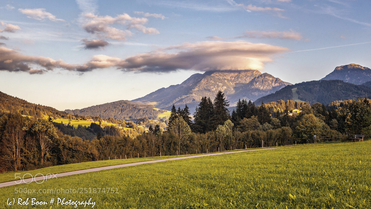 Canon EOS 5D Mark II sample photo. Fieberbrunn sunset 5 photography