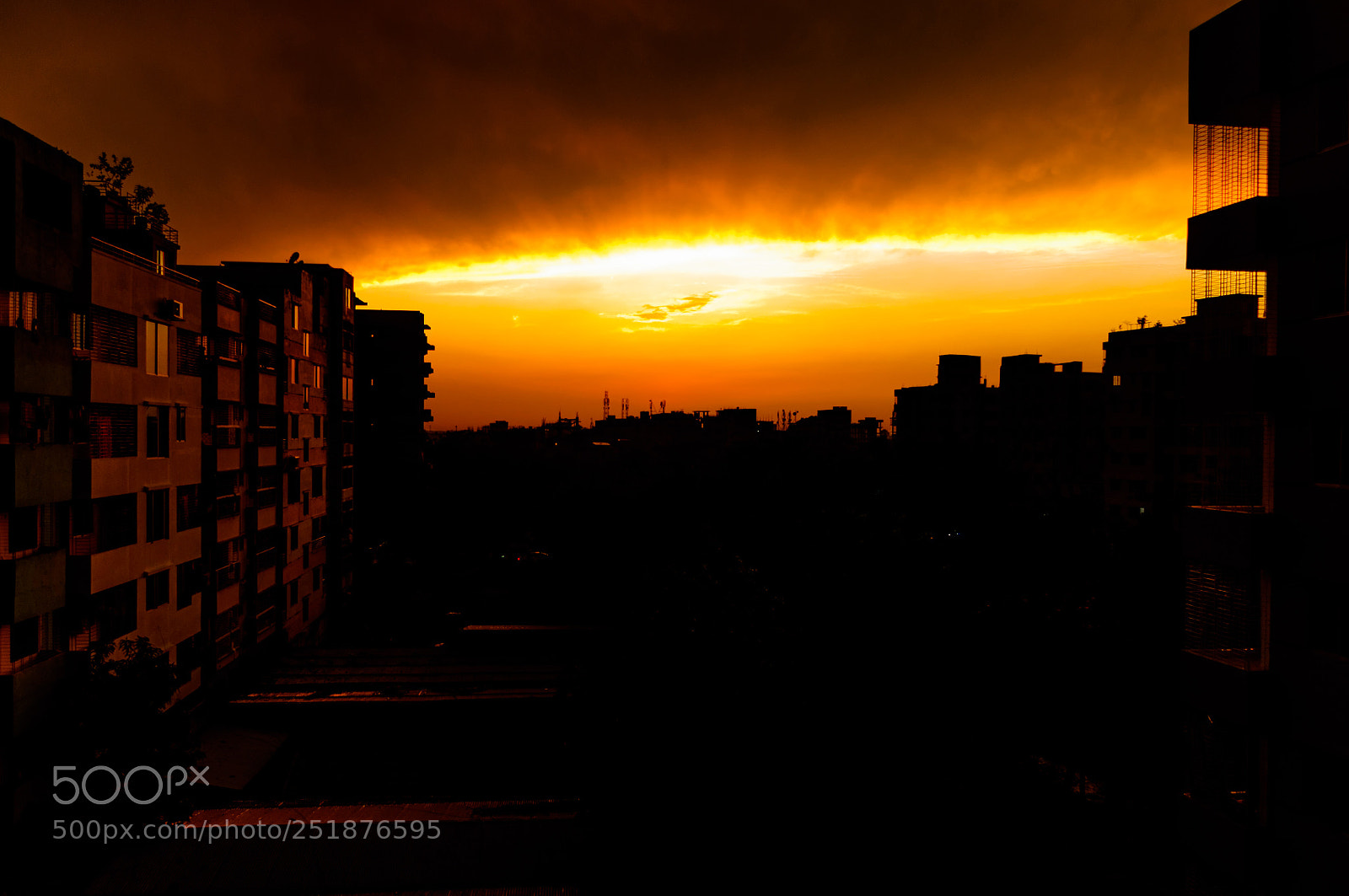 Nikon D90 sample photo. Md nayeem sunset storm photography