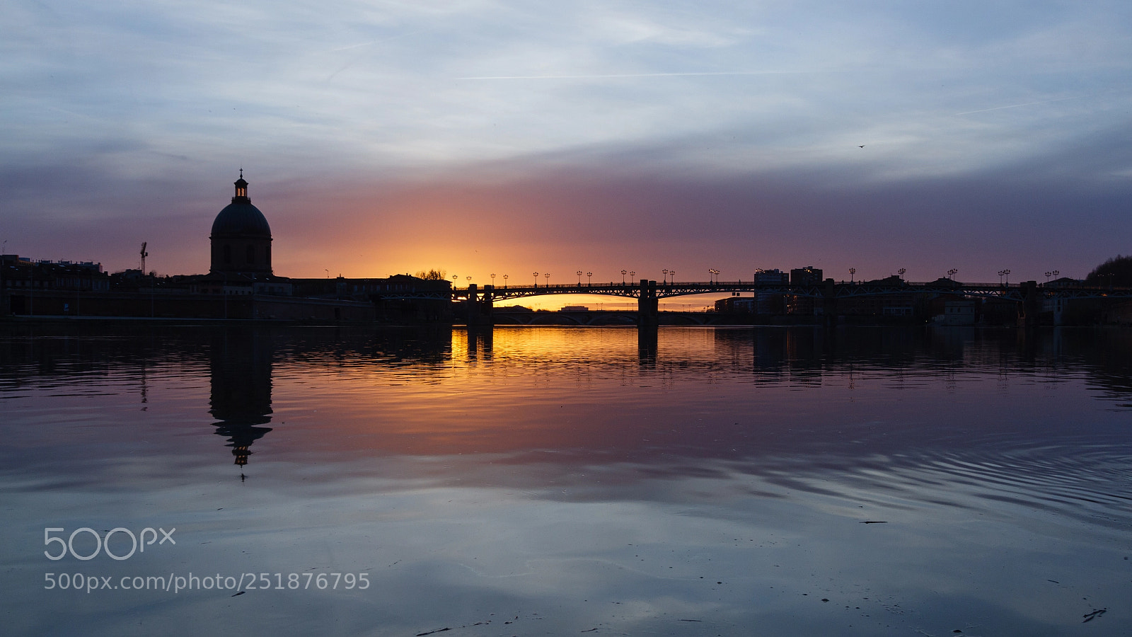 Canon EOS 7D sample photo. Dusk in toulouse photography