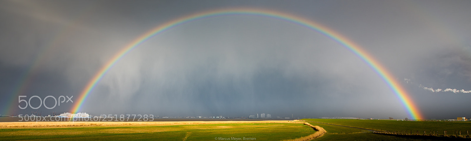 Nikon D810 sample photo. Rainbow photography