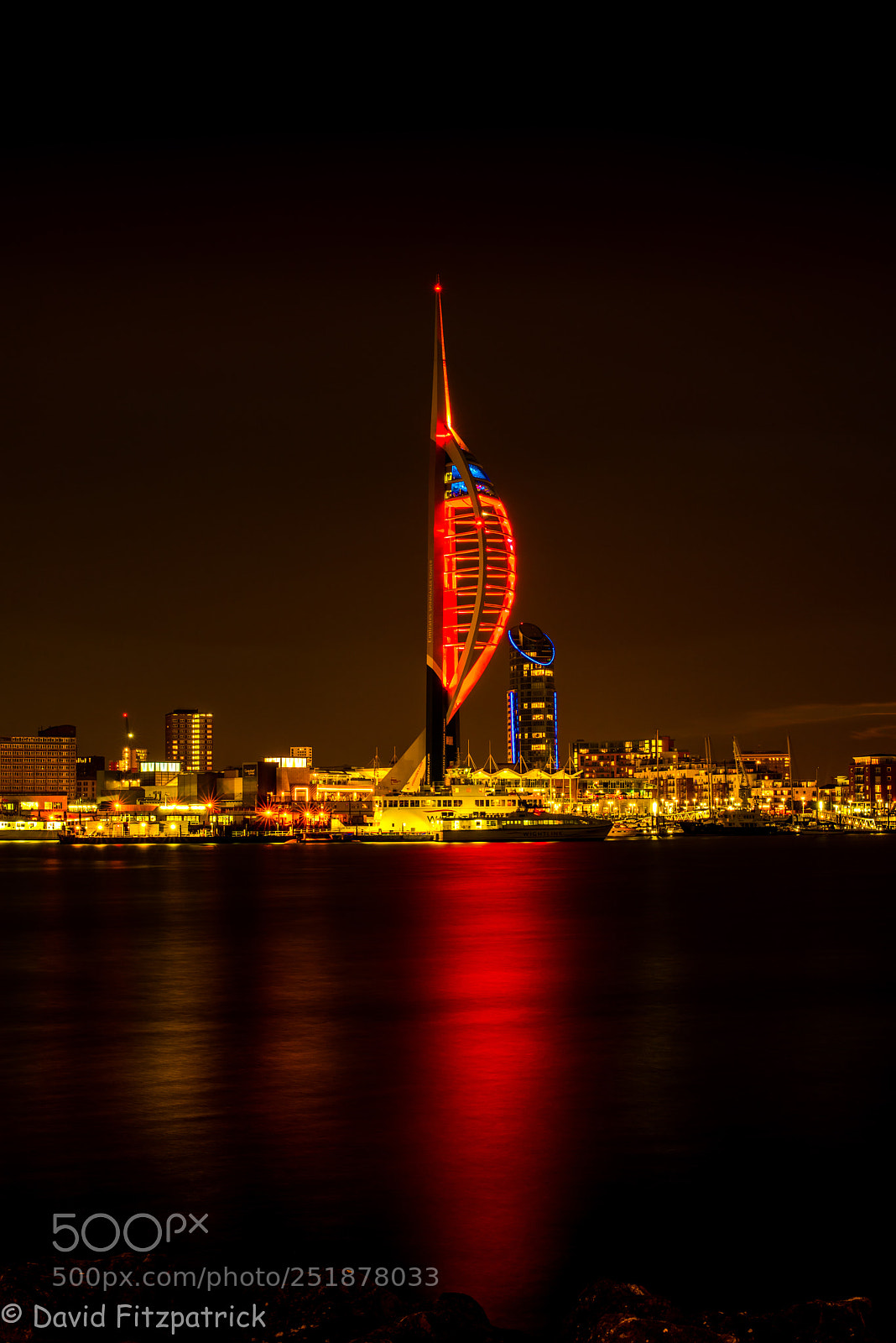 Nikon D810 sample photo. Spinaker tower photography