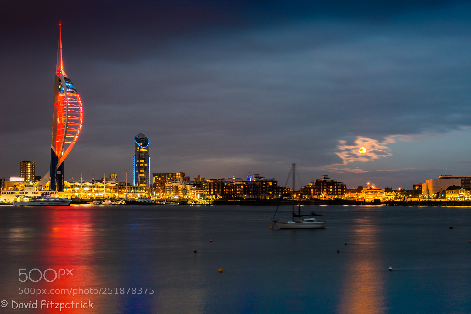 Nikon D810 sample photo. Spinaker tower photography