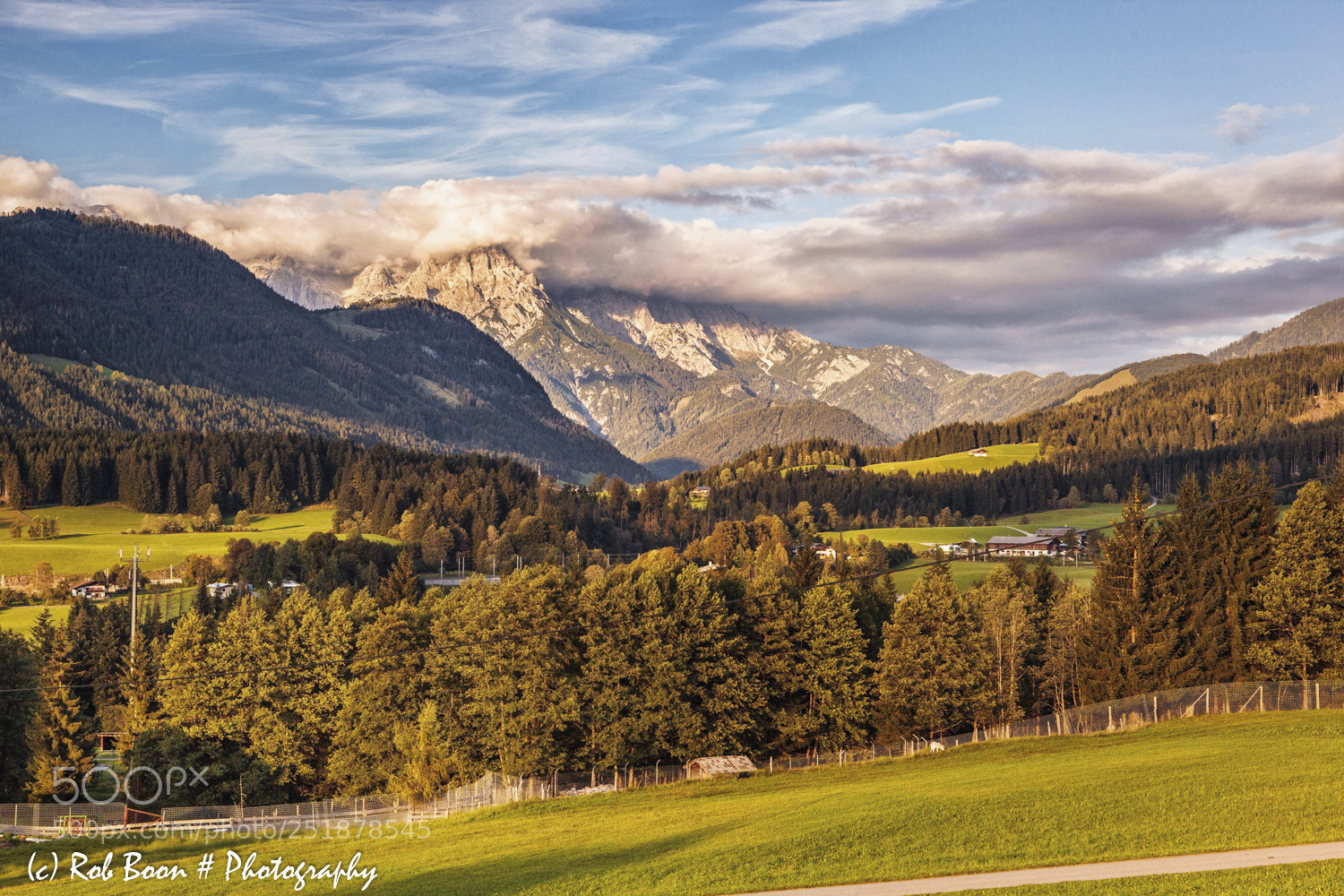 Canon EOS 5D Mark II sample photo. Fieberbrunn sunset 6 photography