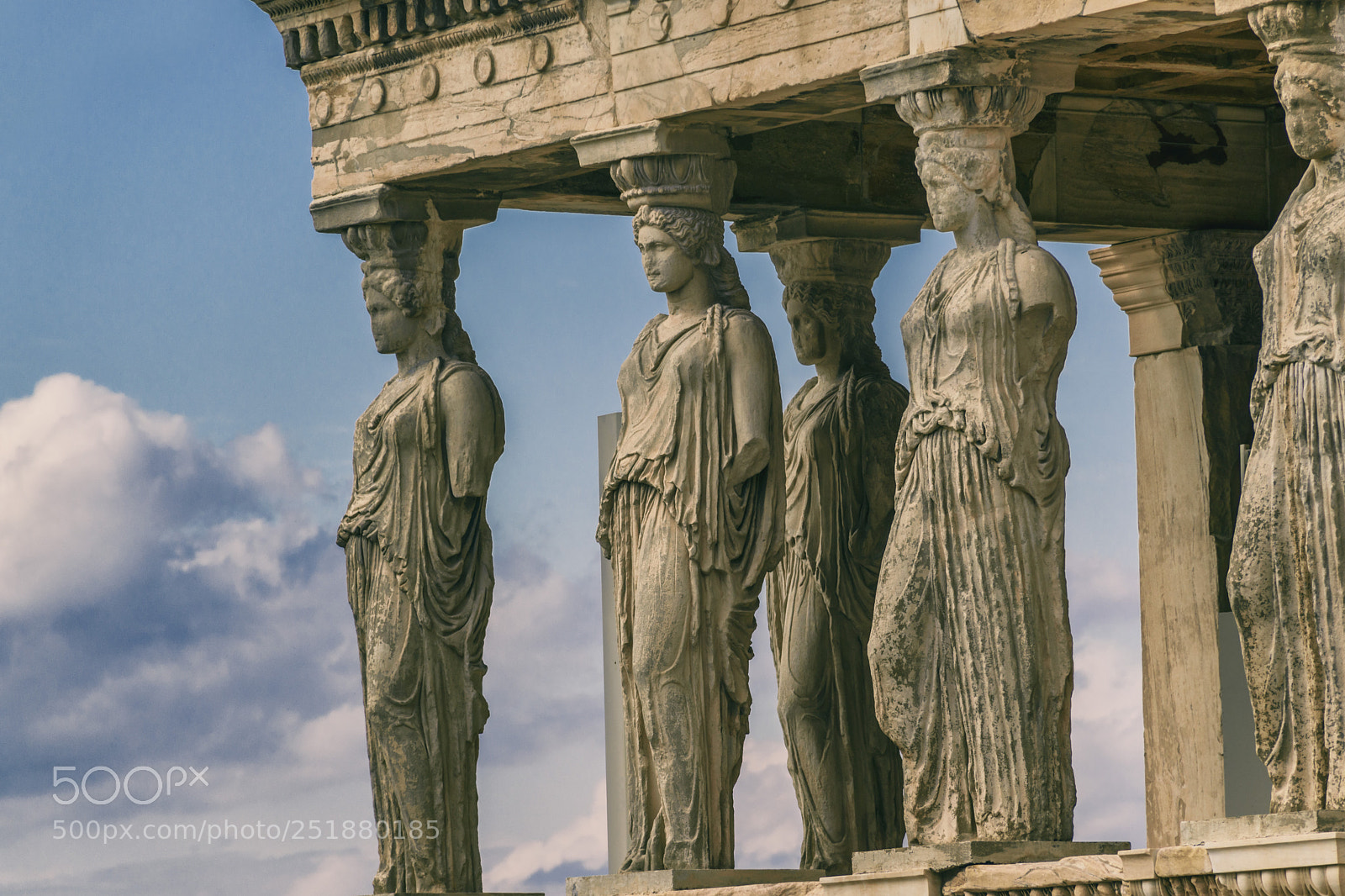 Nikon D5500 sample photo. Caryatids photography