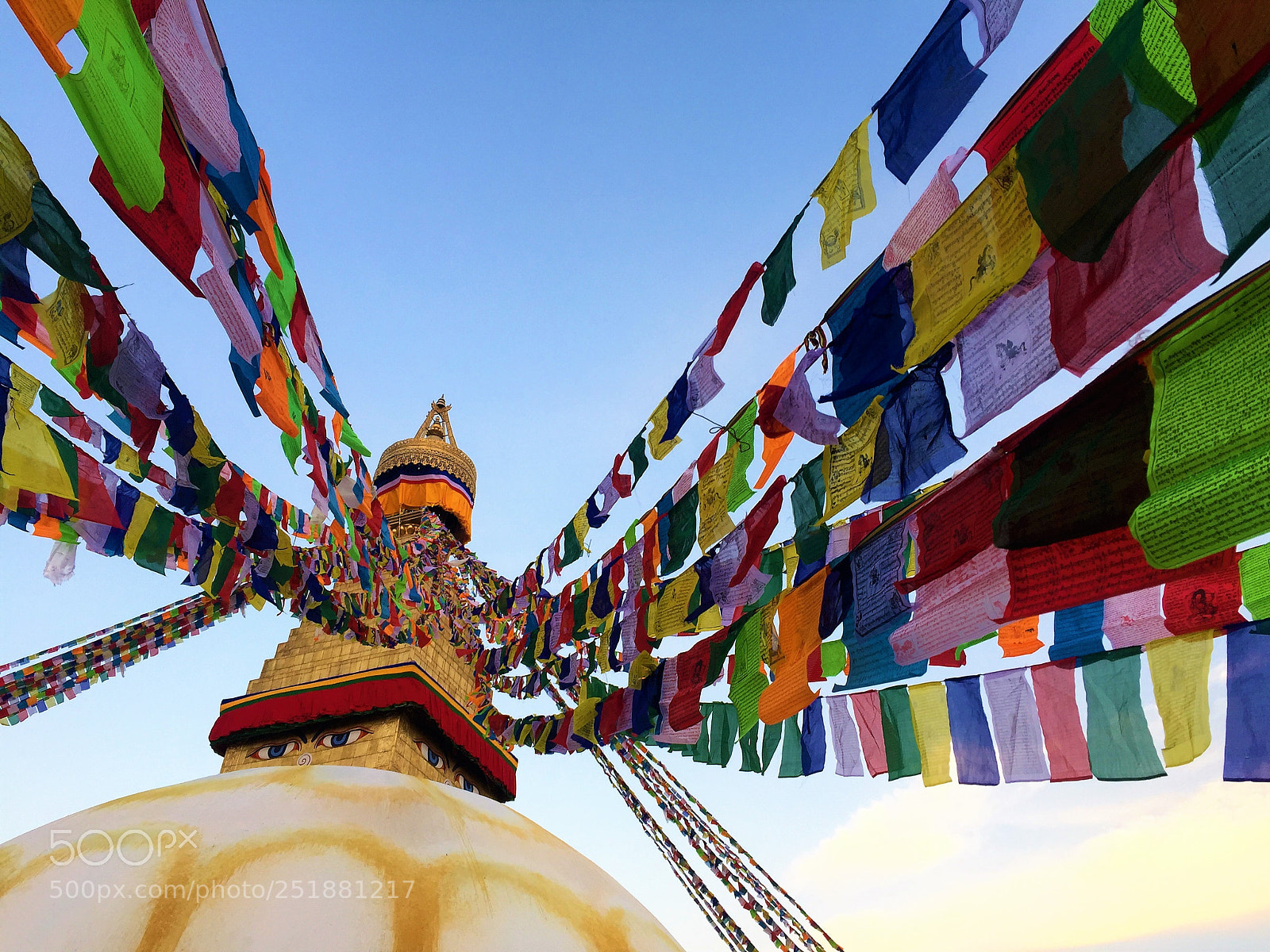 Apple iPhone 6 sample photo. Boudhanath stupa photography
