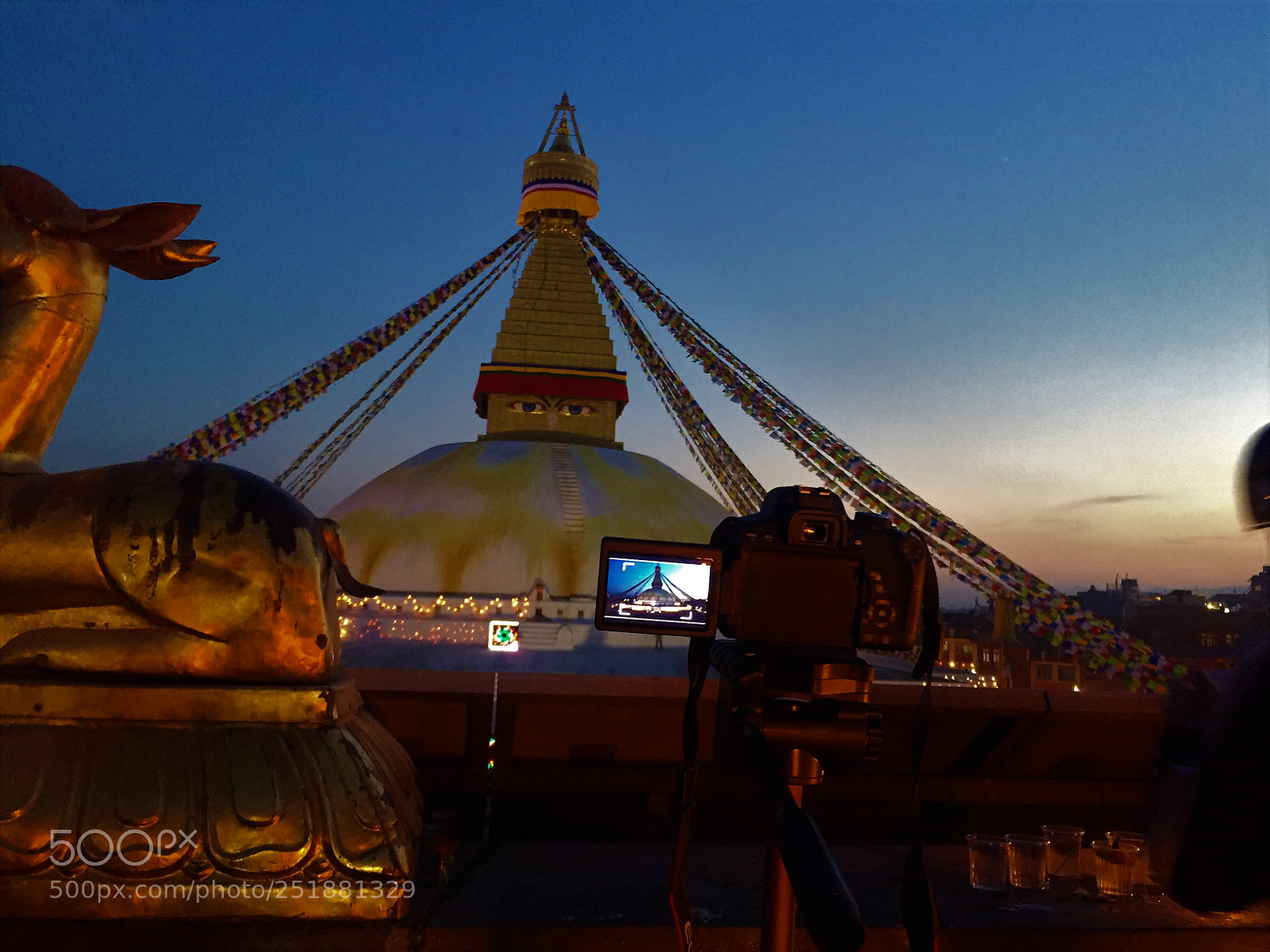 Apple iPhone 6 sample photo. Boudhanath stupa photography