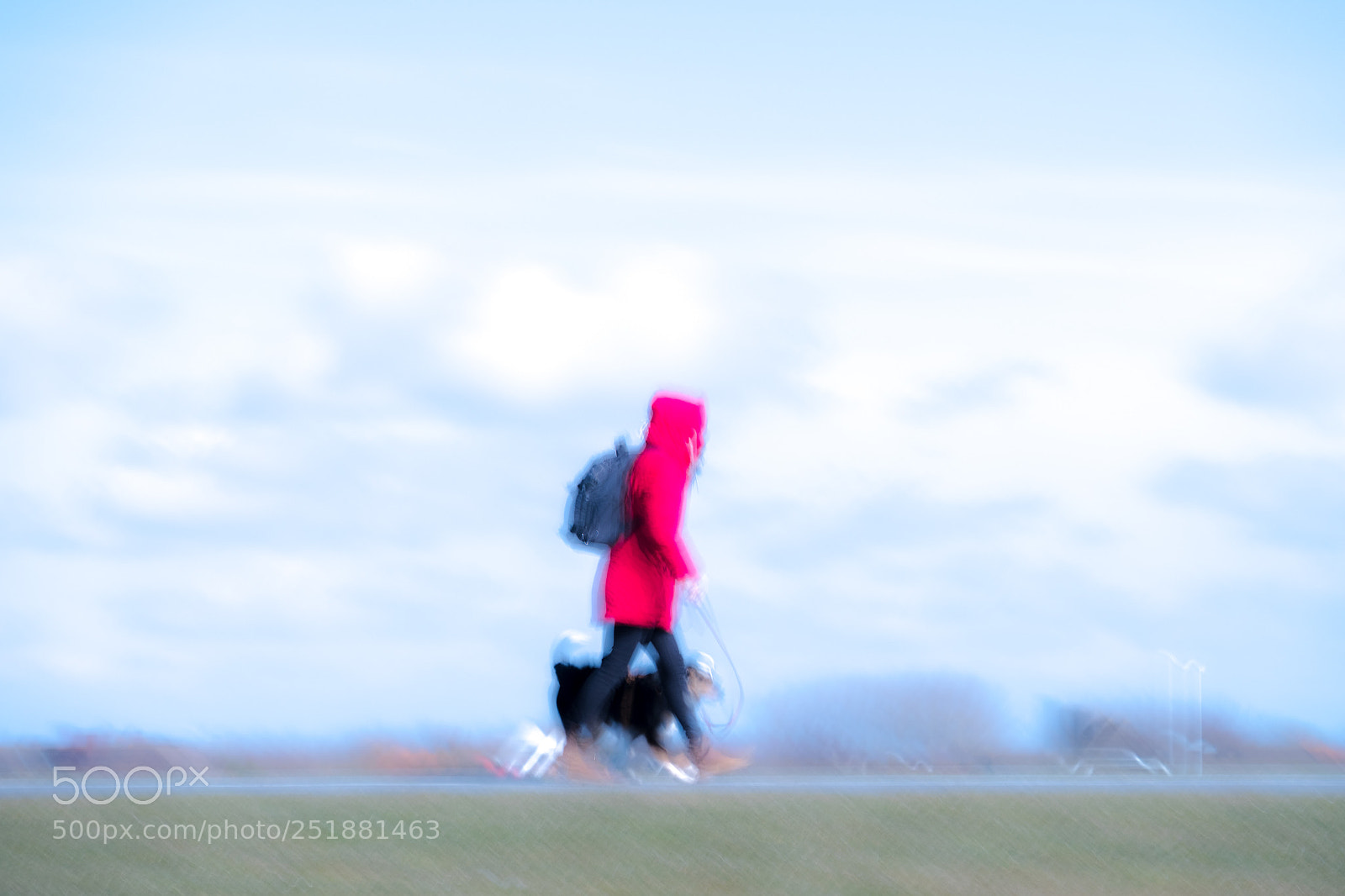 Fujifilm X-T2 sample photo. Walk on the dike photography