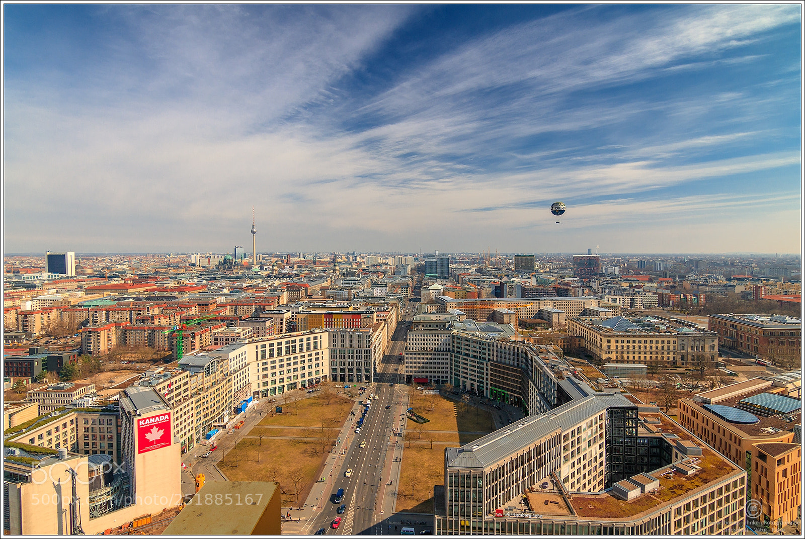 Canon EOS 760D (EOS Rebel T6s / EOS 8000D) sample photo. Berlin - panorama photography