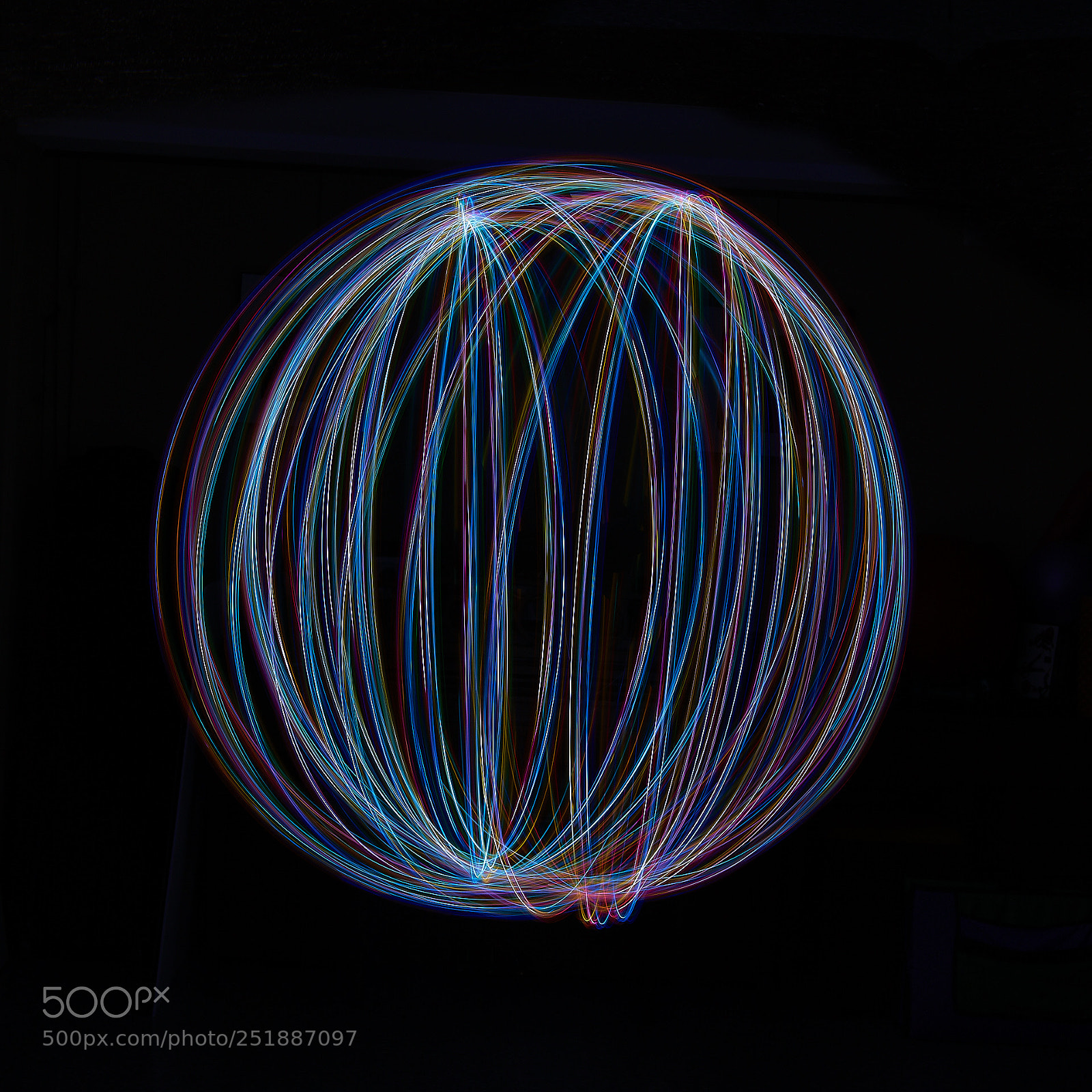 Nikon D810 sample photo. Light sphere photography