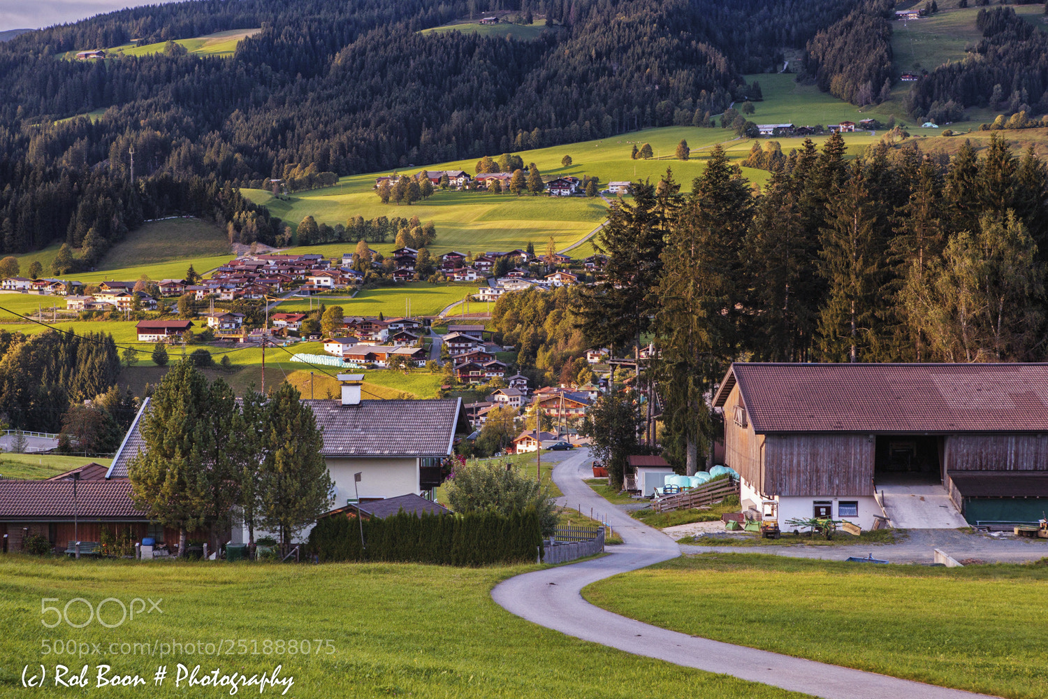 Canon EOS 5D Mark II sample photo. Fieberbrunn sunset 7 photography