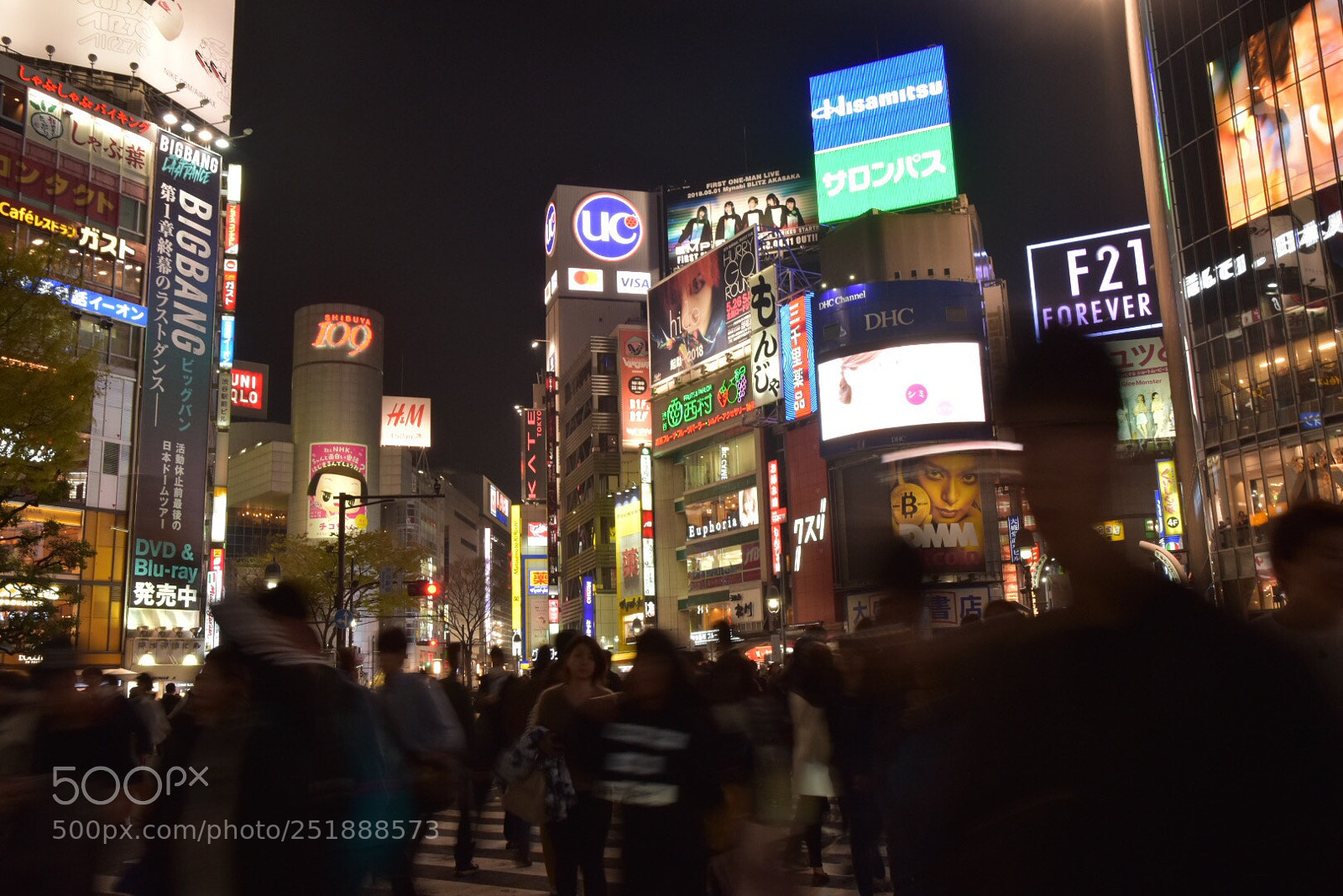 Nikon D7200 sample photo. Shibuya photography