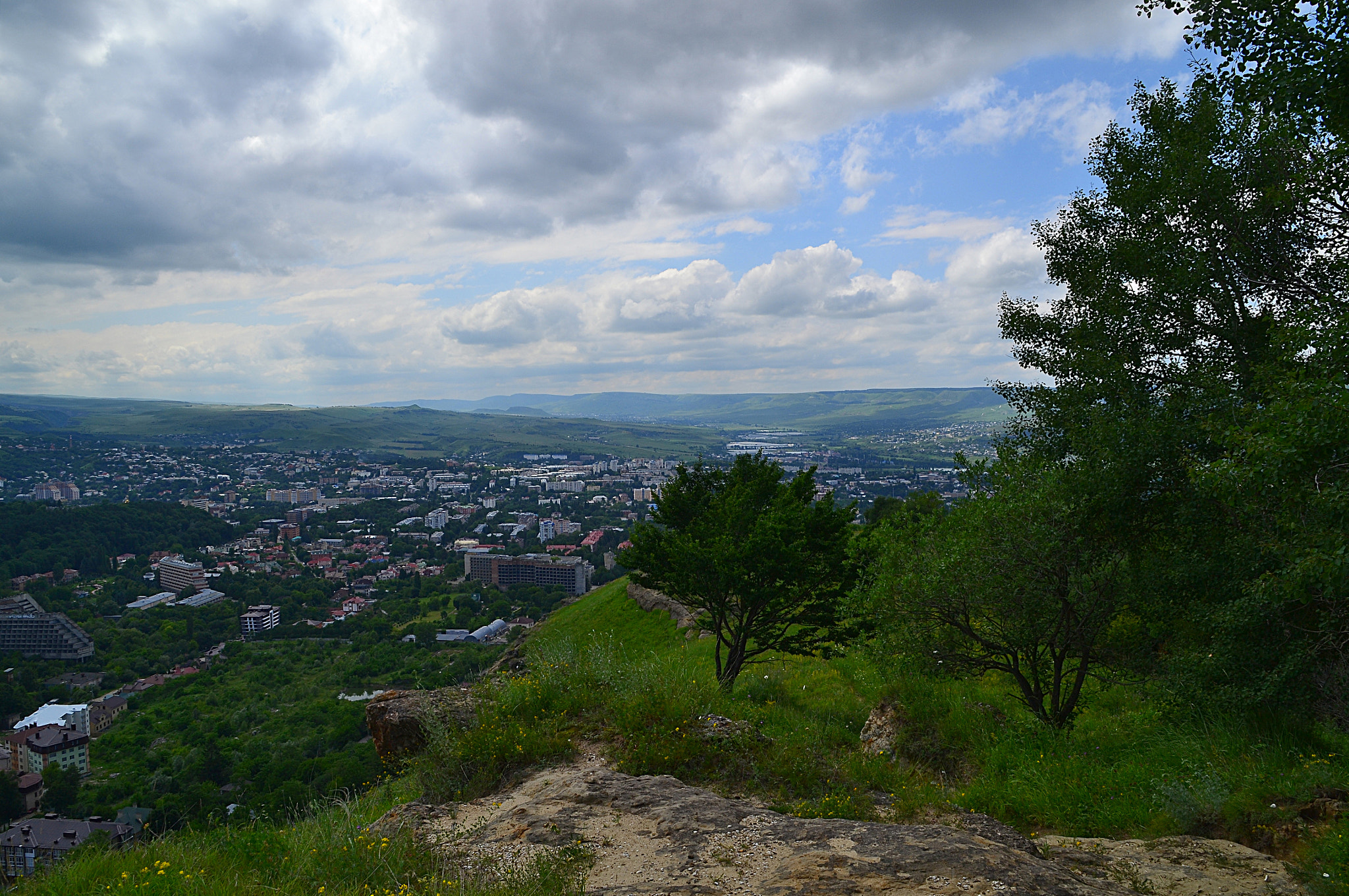 Nikon D3100 sample photo. One more cloudly cityscape photography