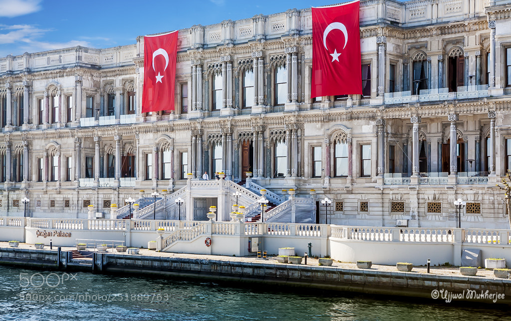 Canon EOS 5D sample photo. Ciragan palace photography
