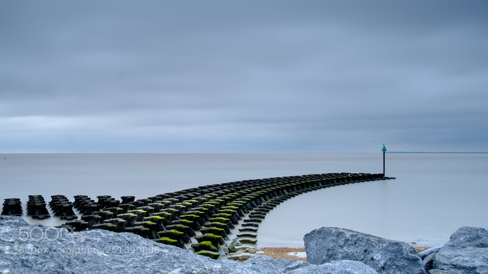 Fujifilm X-T2 sample photo. Felixstowe sea defence photography