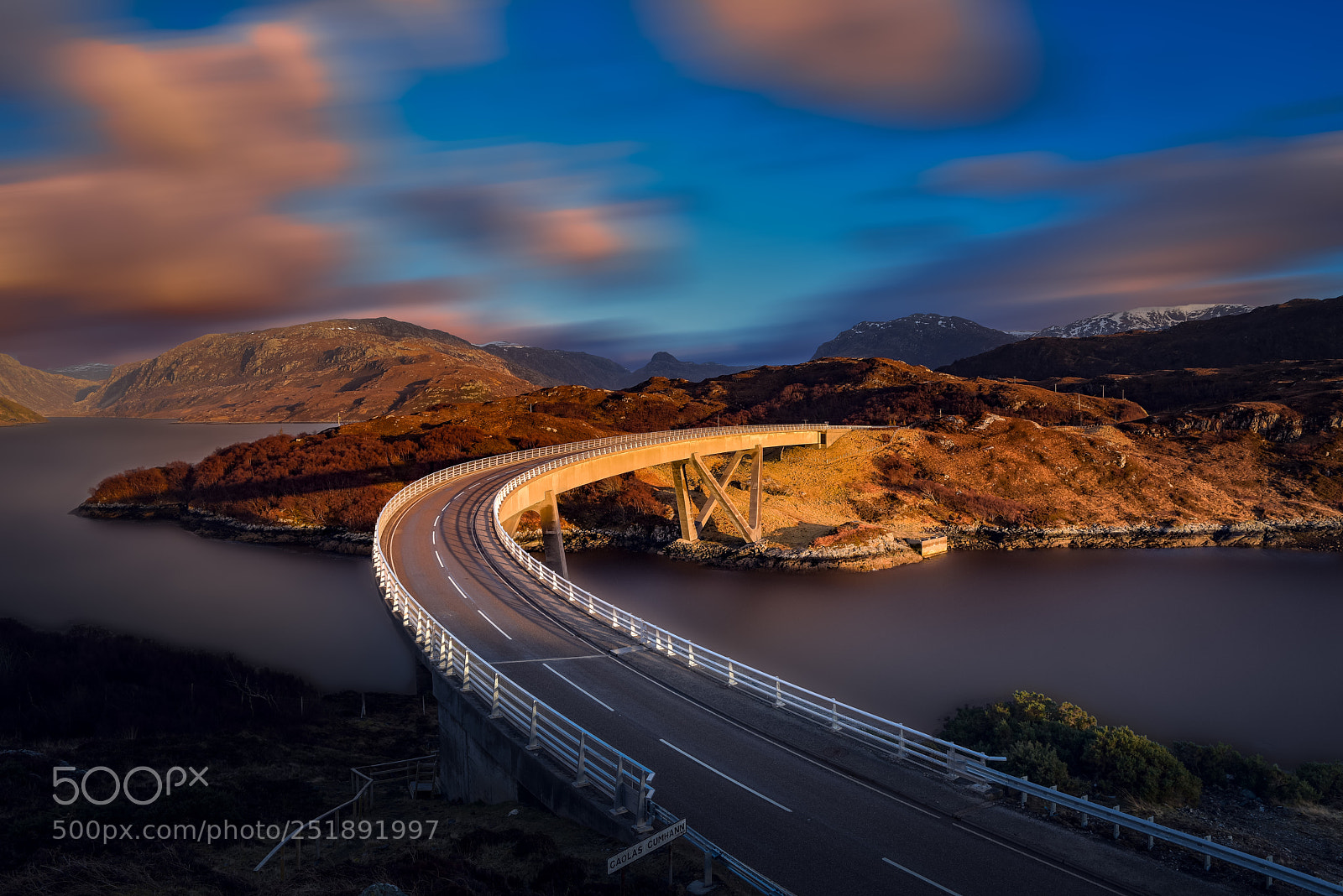 Nikon D810 sample photo. Kylesku bridge photography