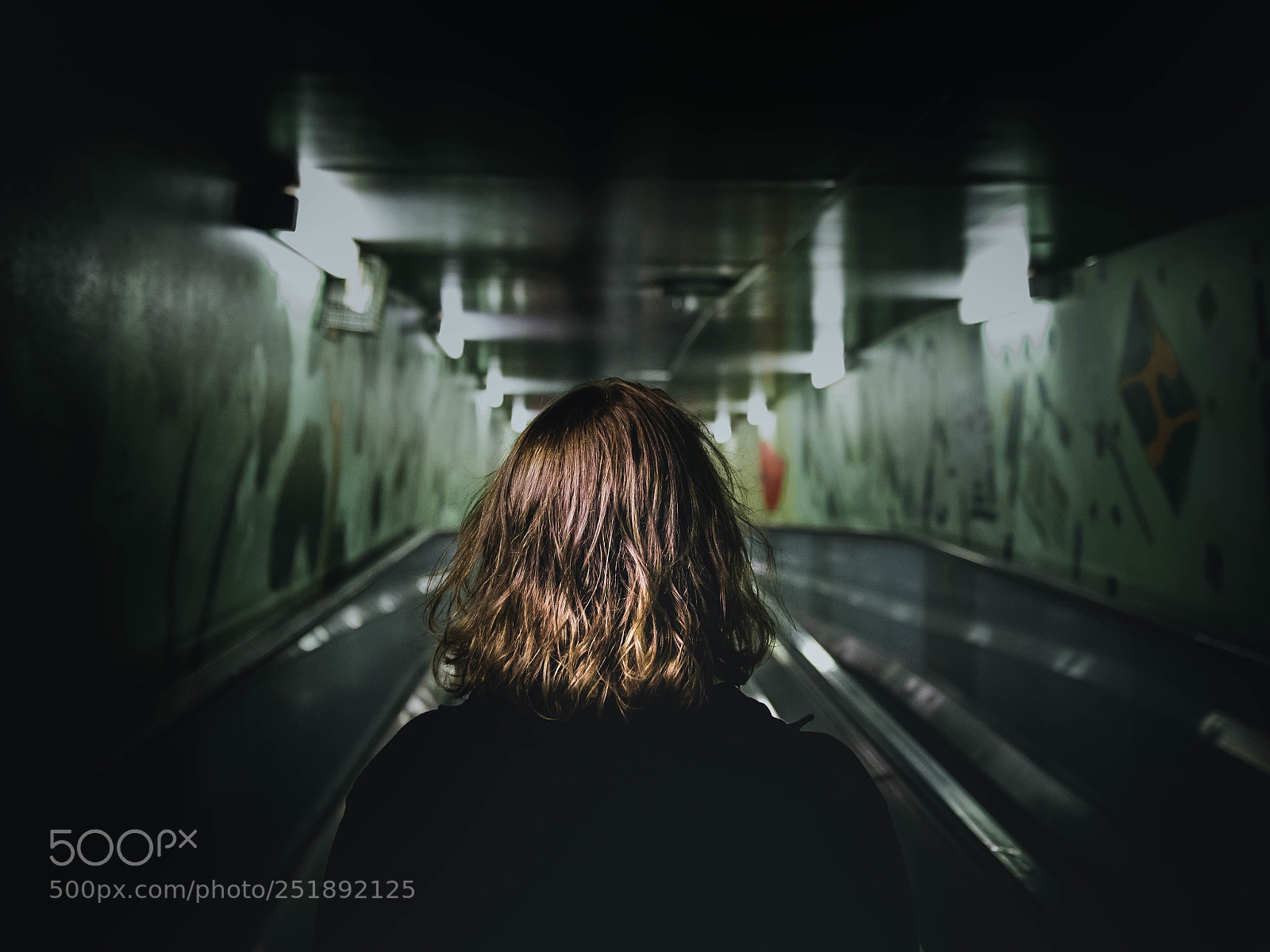 Nikon D610 sample photo. Tunnel photography
