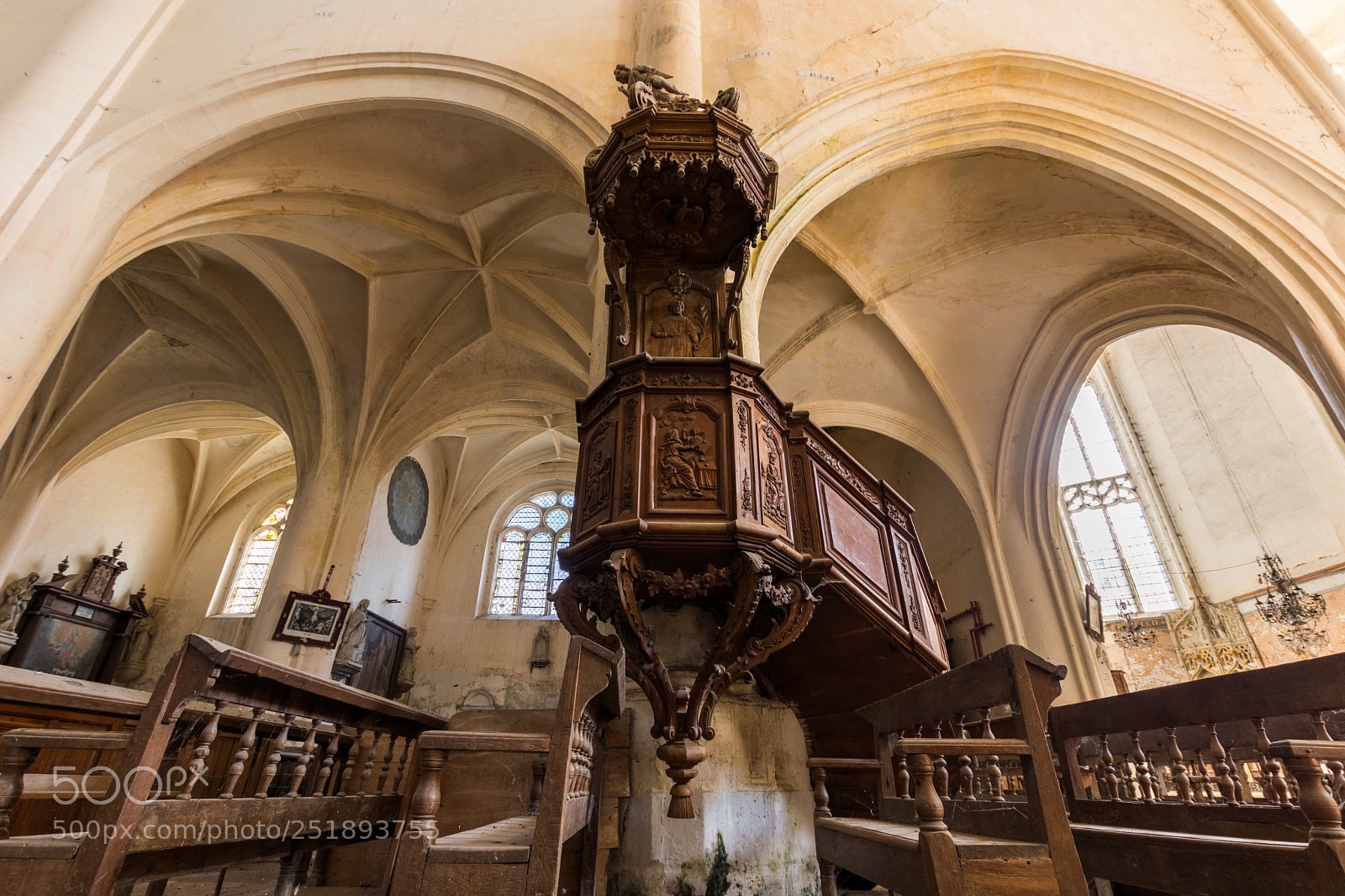 Canon EOS 80D sample photo. Abandoned church photography