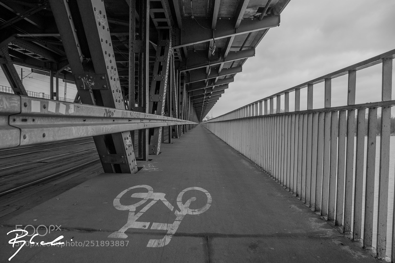 Sony Alpha DSLR-A350 sample photo. Bicycle path photography
